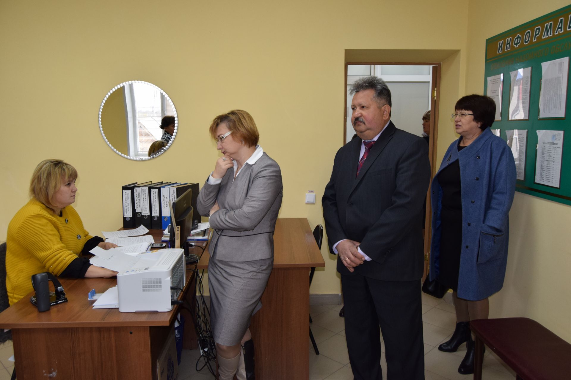 Ютазинский район посетила заместитель министра.