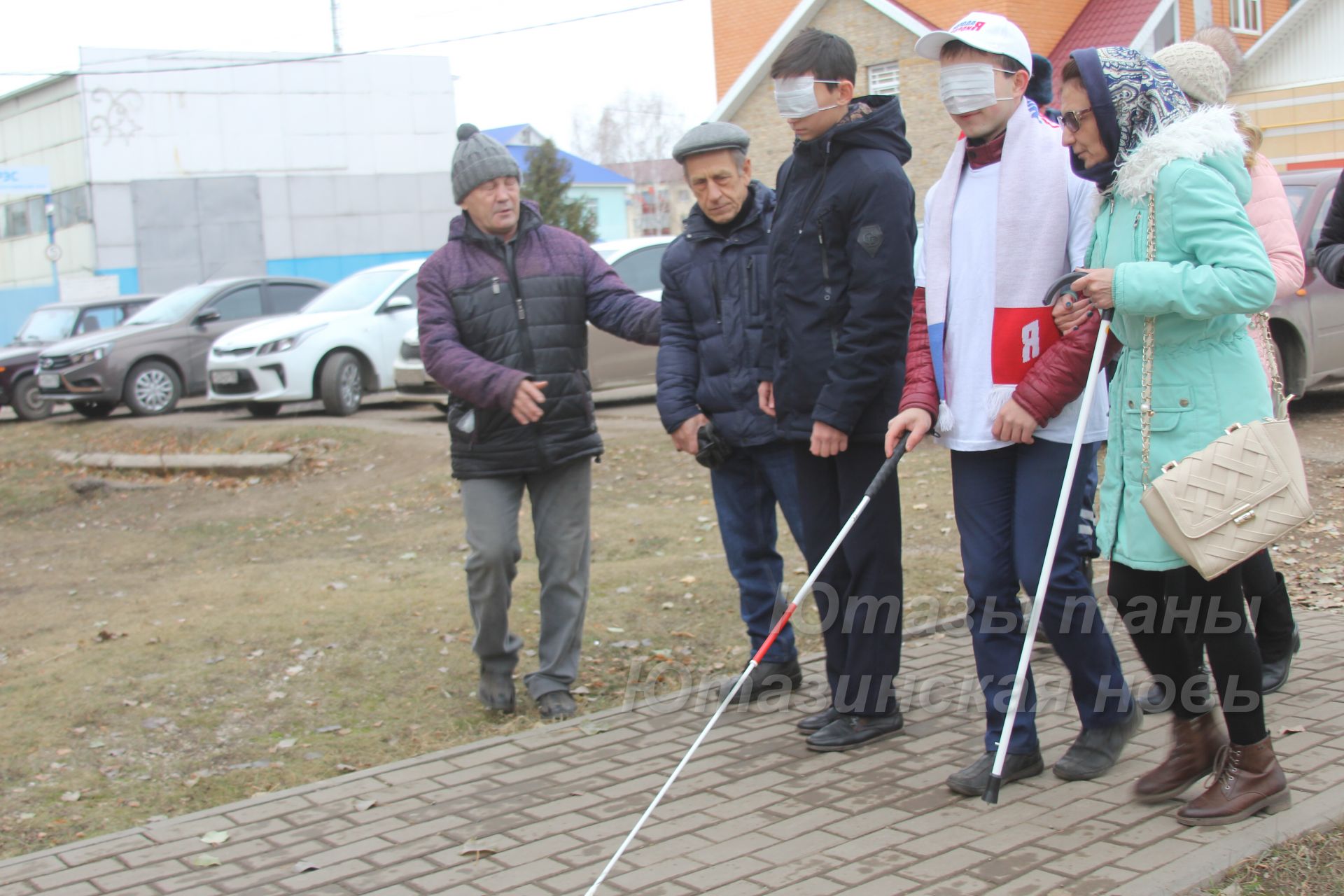 Ютазинская организация ВОС провела акцию «Белая трость»