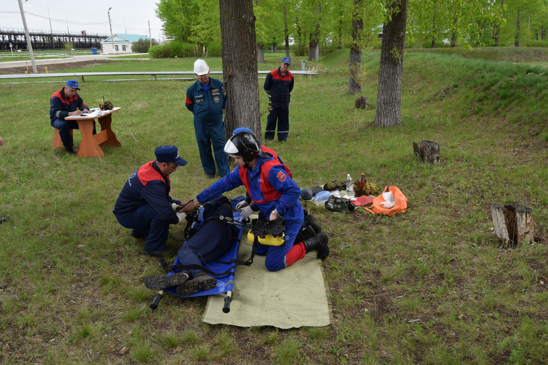 На Уруссинском химзаводе прошли учения&nbsp;