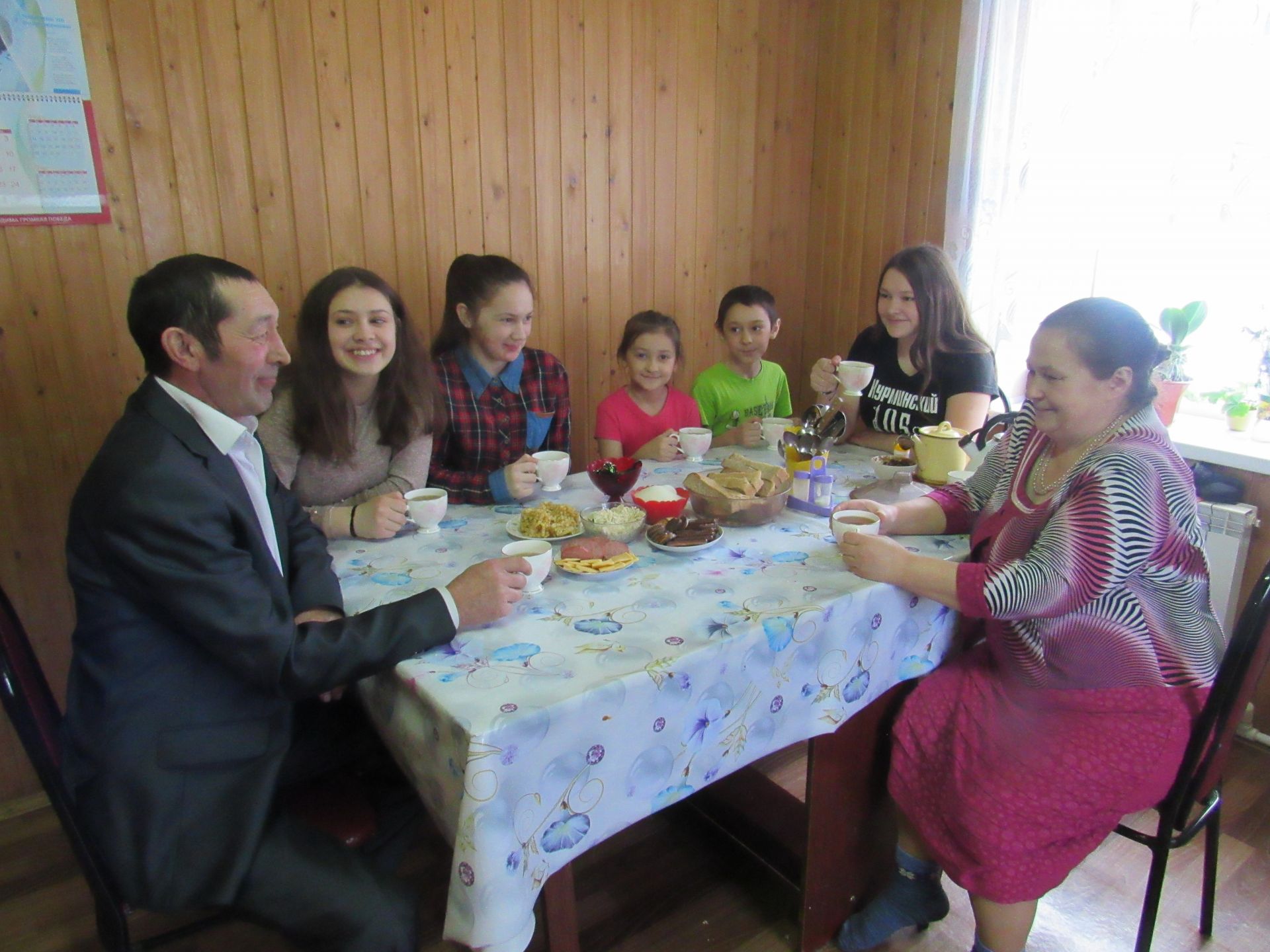 Балтасинский район многодетная семья 15 детей