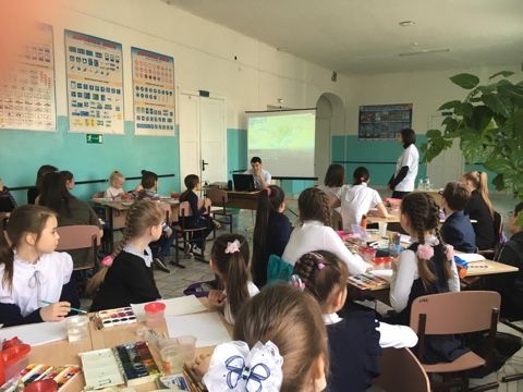 Сегодня, 5 апреля 2019 года на базе Уруссинской школы №2 состоялось  мероприятие,  посвященное 100-летию образования ТАССР