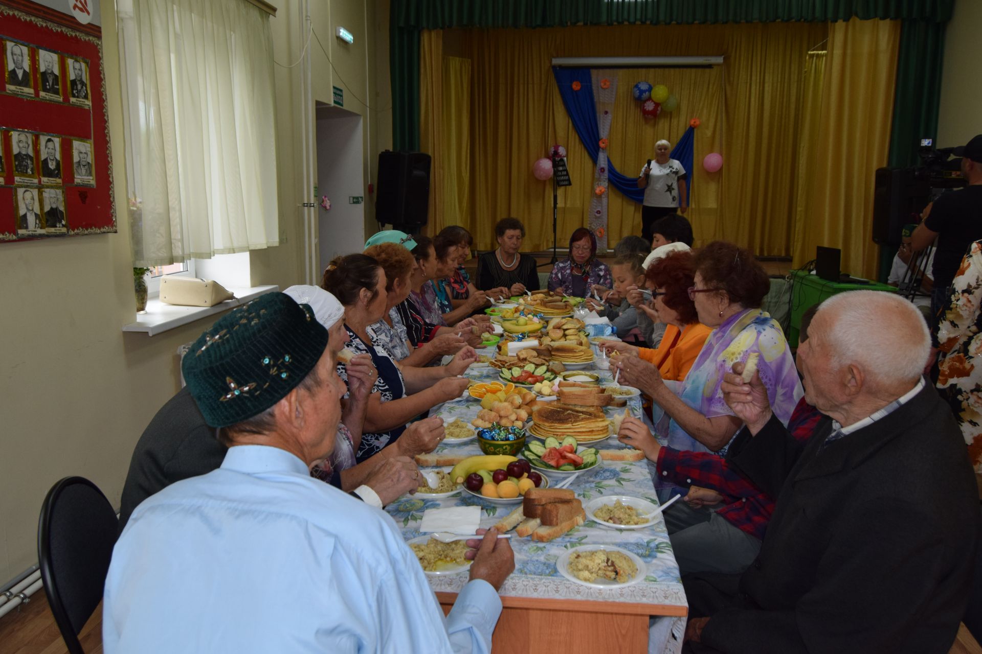 Пенсионеры района в гостях в деревне Каклы-Куль