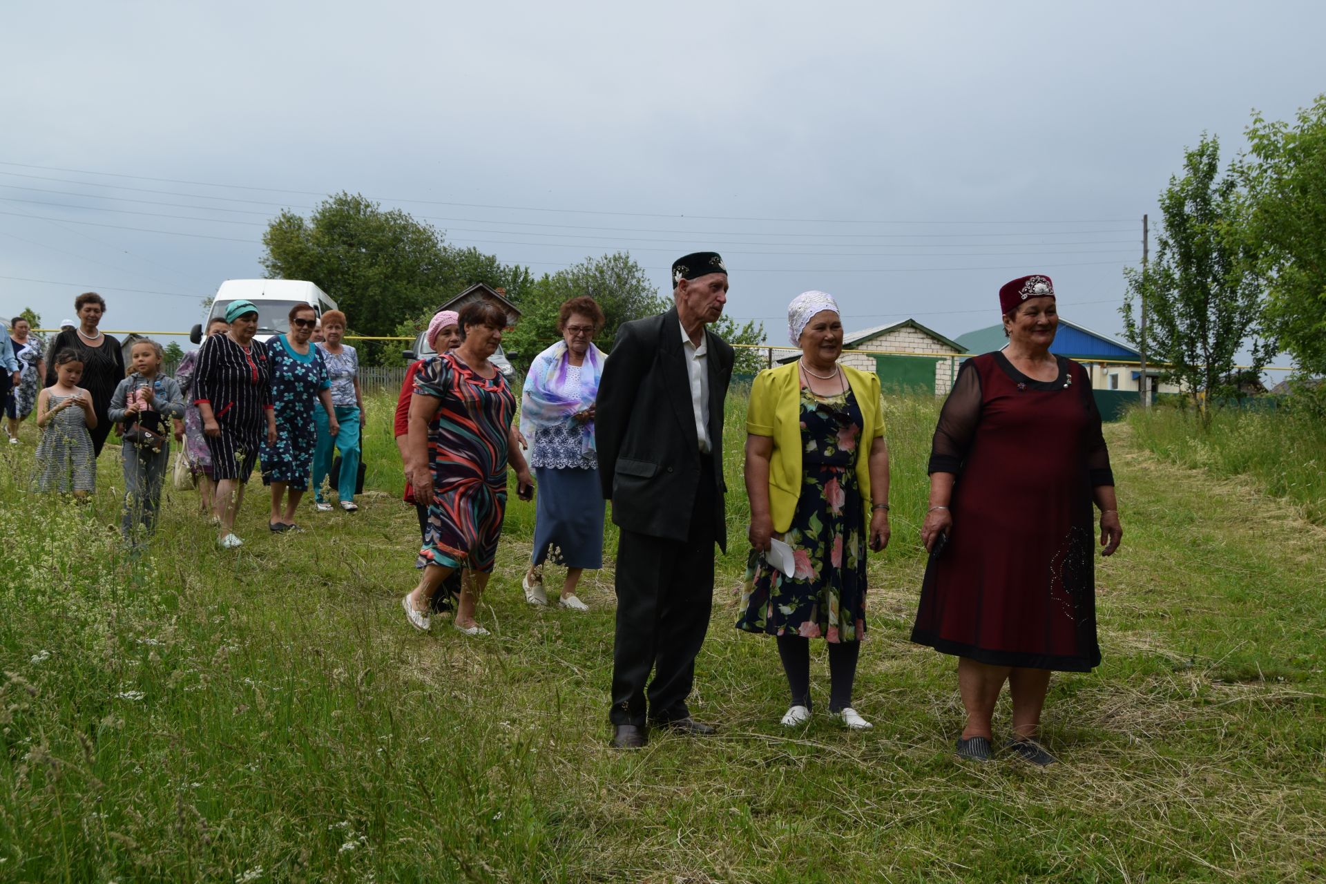 Район пенсионерлары Какылы Күл авылында сәяхәттә