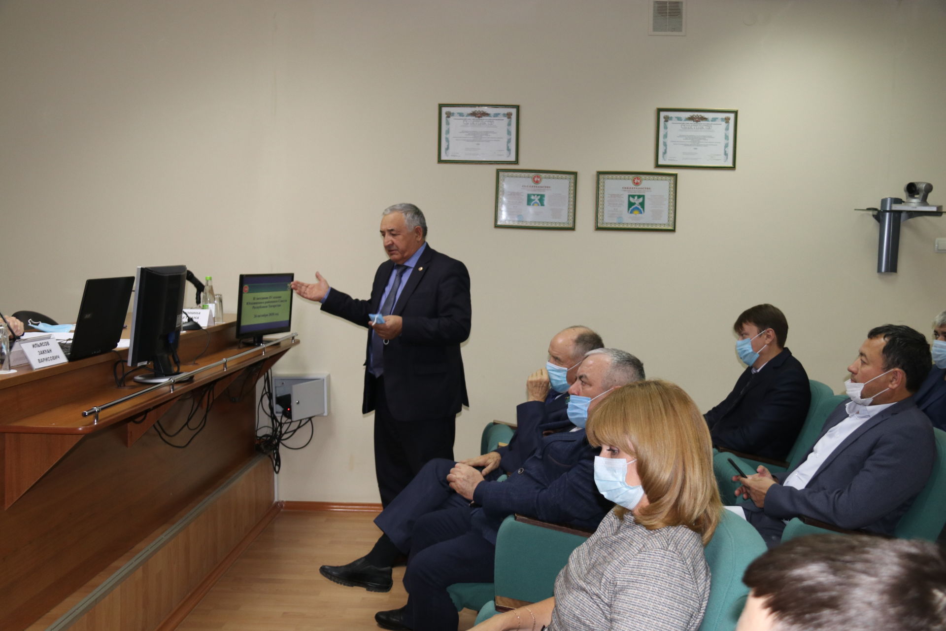 На сессии районного Совета руководителем исполкома Ютазинского района выбрана Светлана Самонина