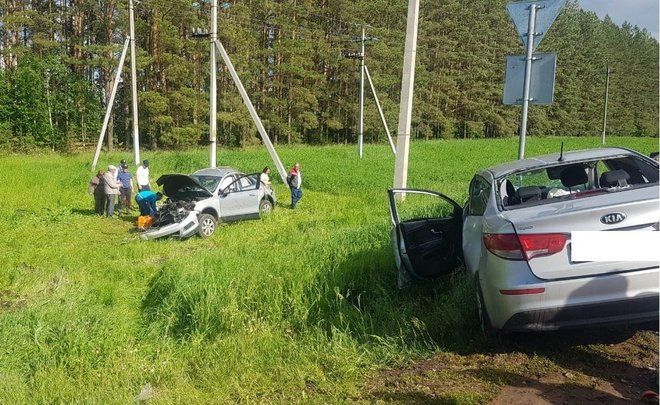 В Муслюмовском районе РТ в результате аварии погибла девочка