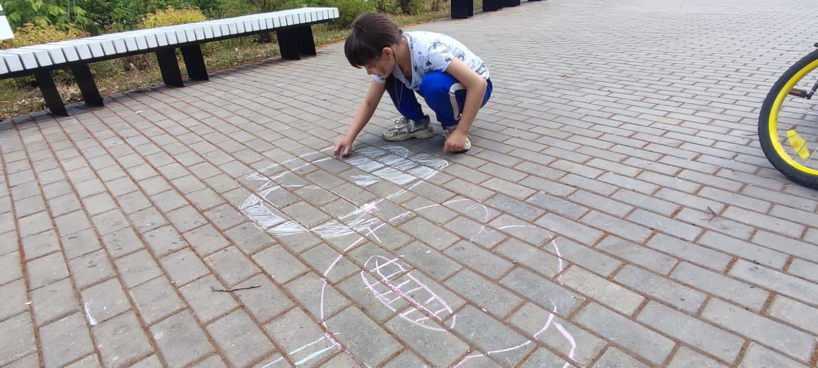 В пришкольном лагере Уруссинской школы №2 день прошел в спортивной тематике