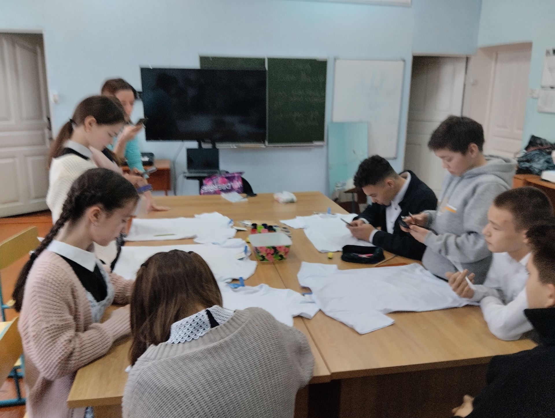 В Байрякинской школе прошло творческое мероприятие в рамках программы «Пушкинская карта»