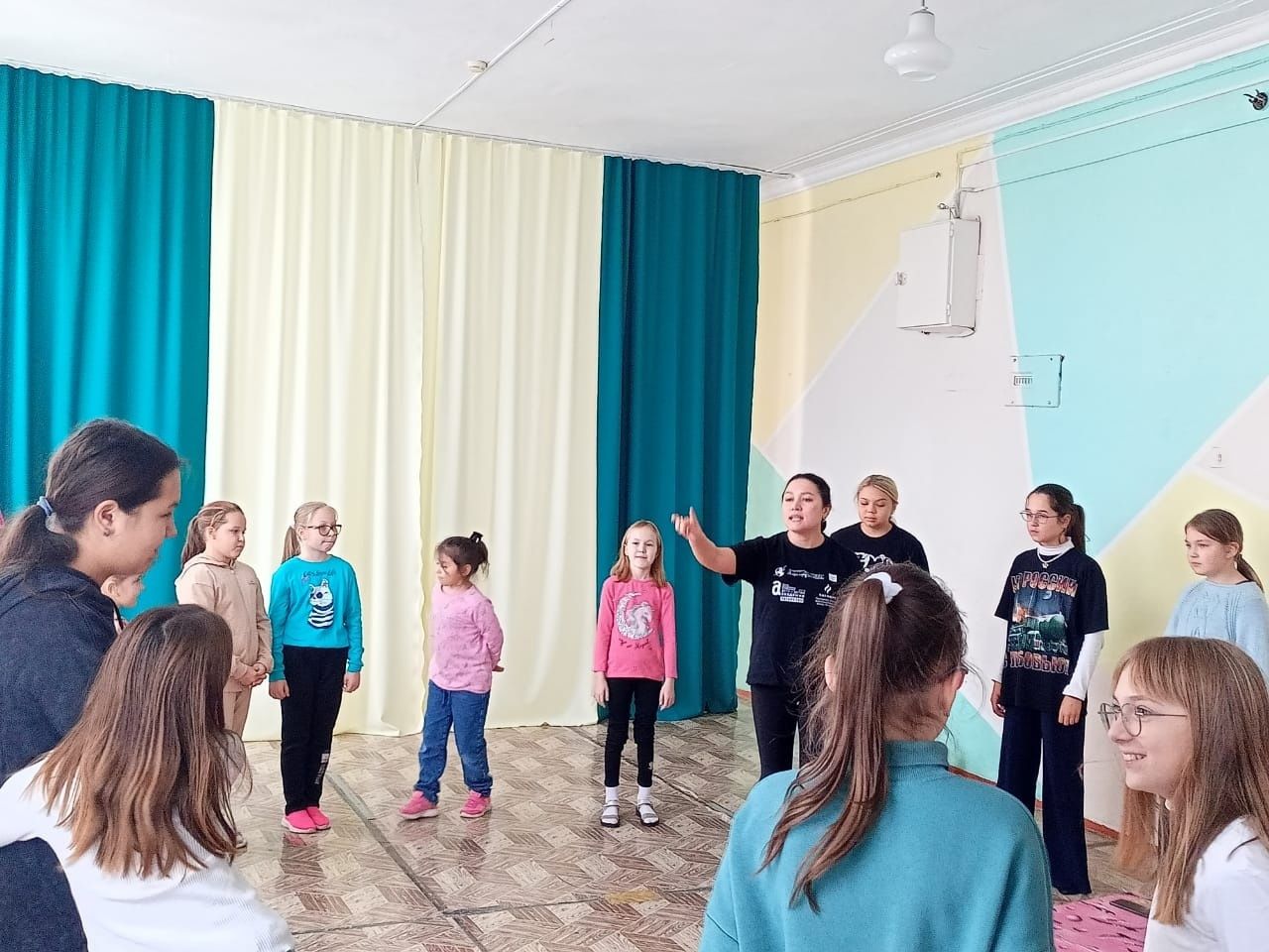 На базе «Центра детского творчества» прошел мастер — класс «Актёрское мастерство и сценическая речь»