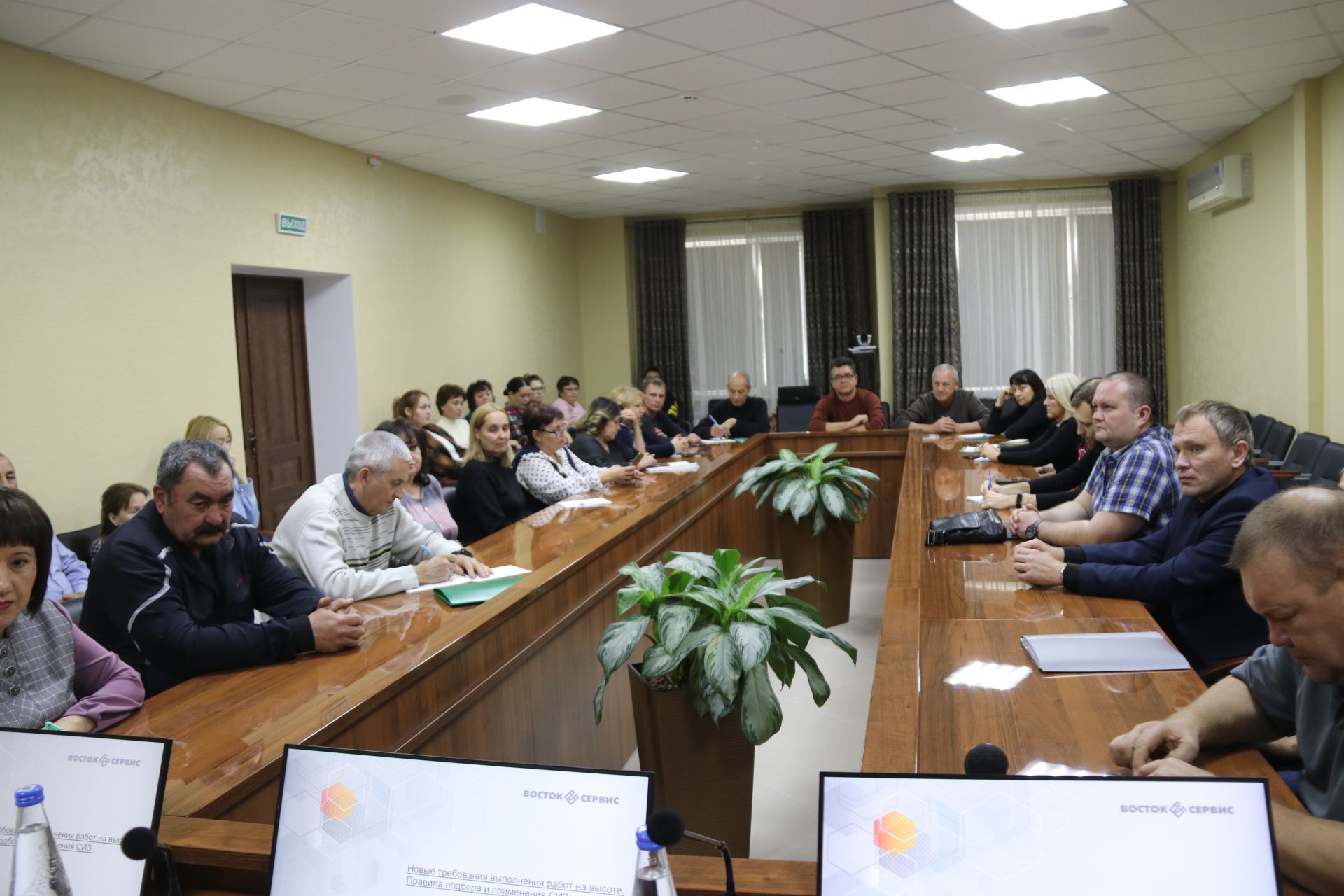 В Уруссу прошло заседание координационного совета по охране труда