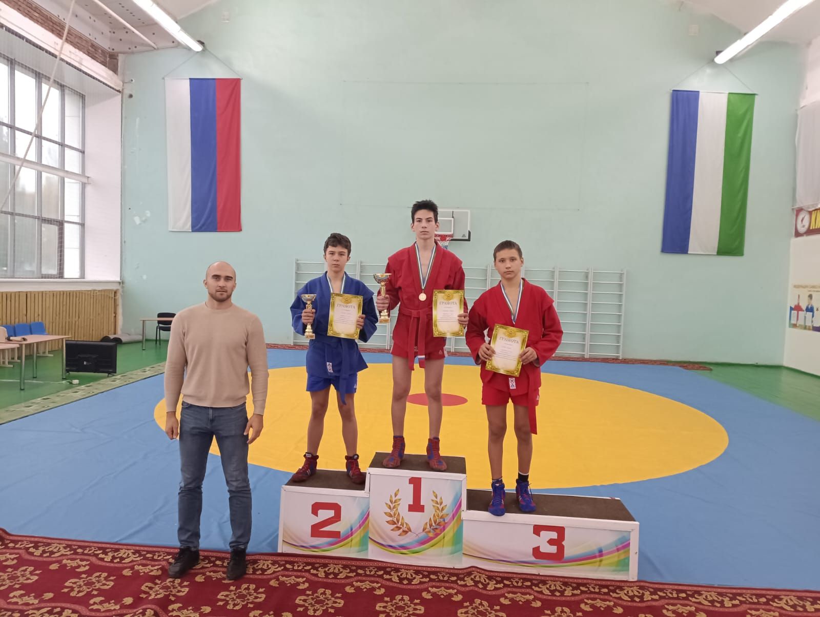 Самбист СШ «Олимп» вновь на пьедестале