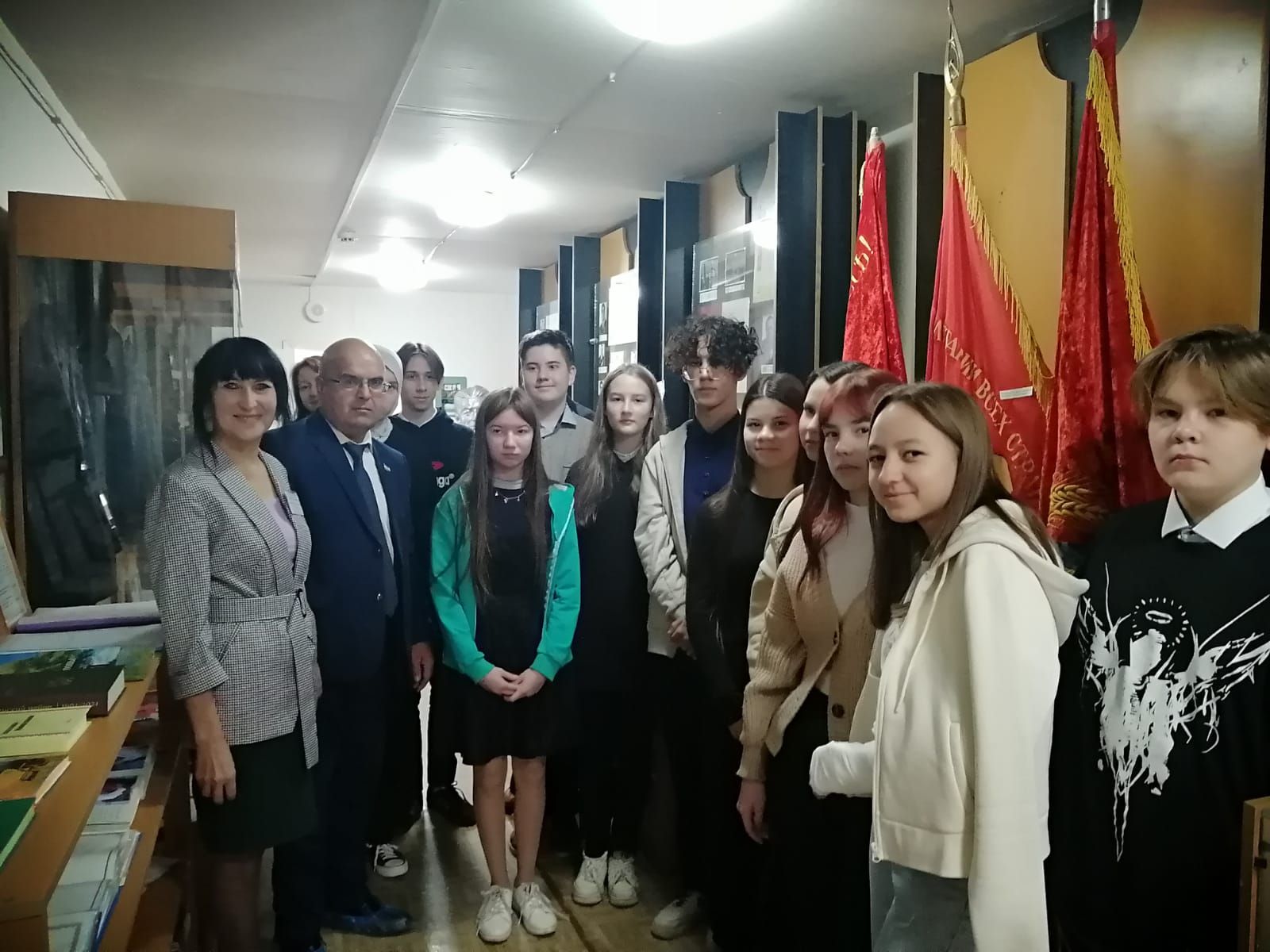 Учащиеся Ютазинской СОШ посетили краеведческий музей в с. Каракашлы