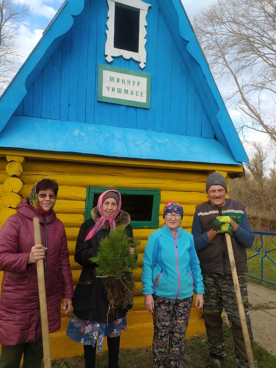 Территория родника в Байряки-Тамаке преобразилась