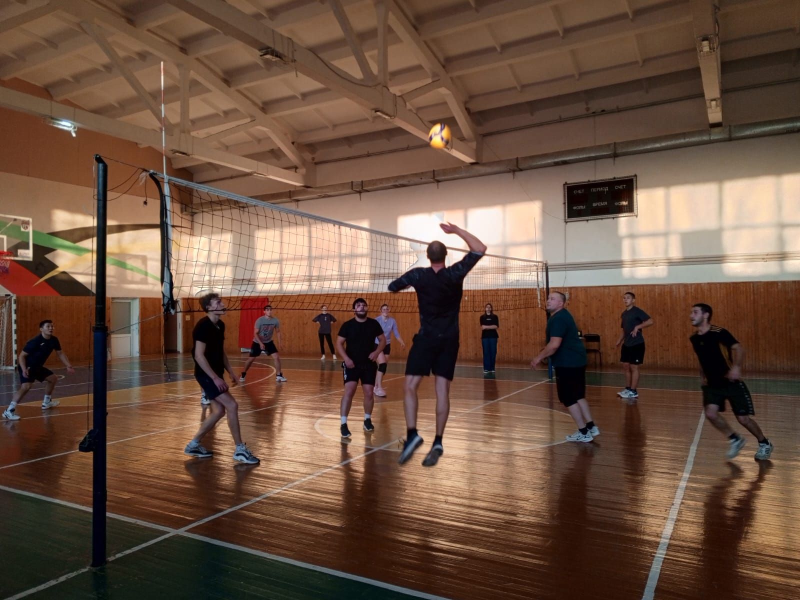 В Уруссу состоялся волейбольный турнир