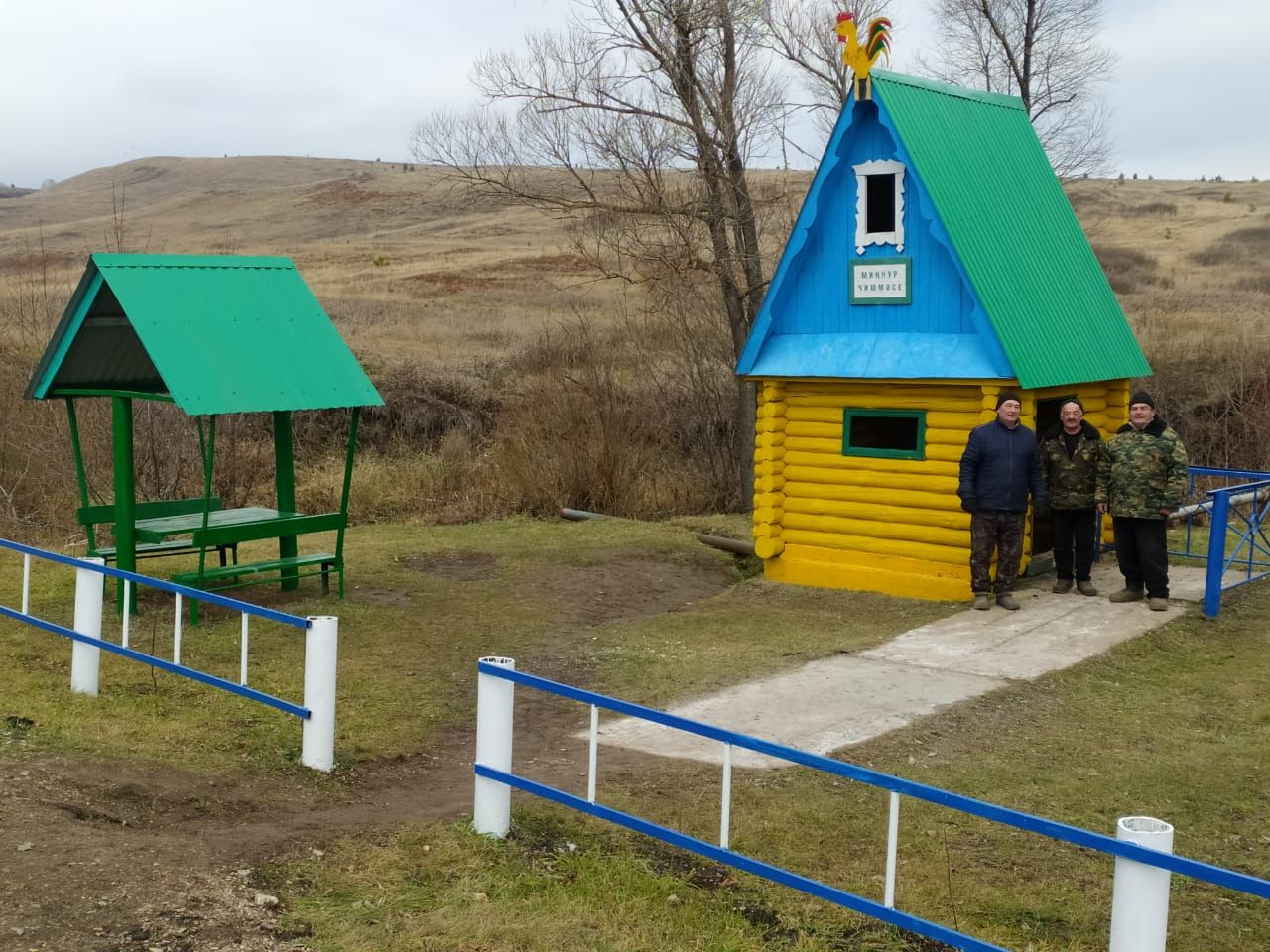 Байрякитамакцы благоустроили родник «Миннур»