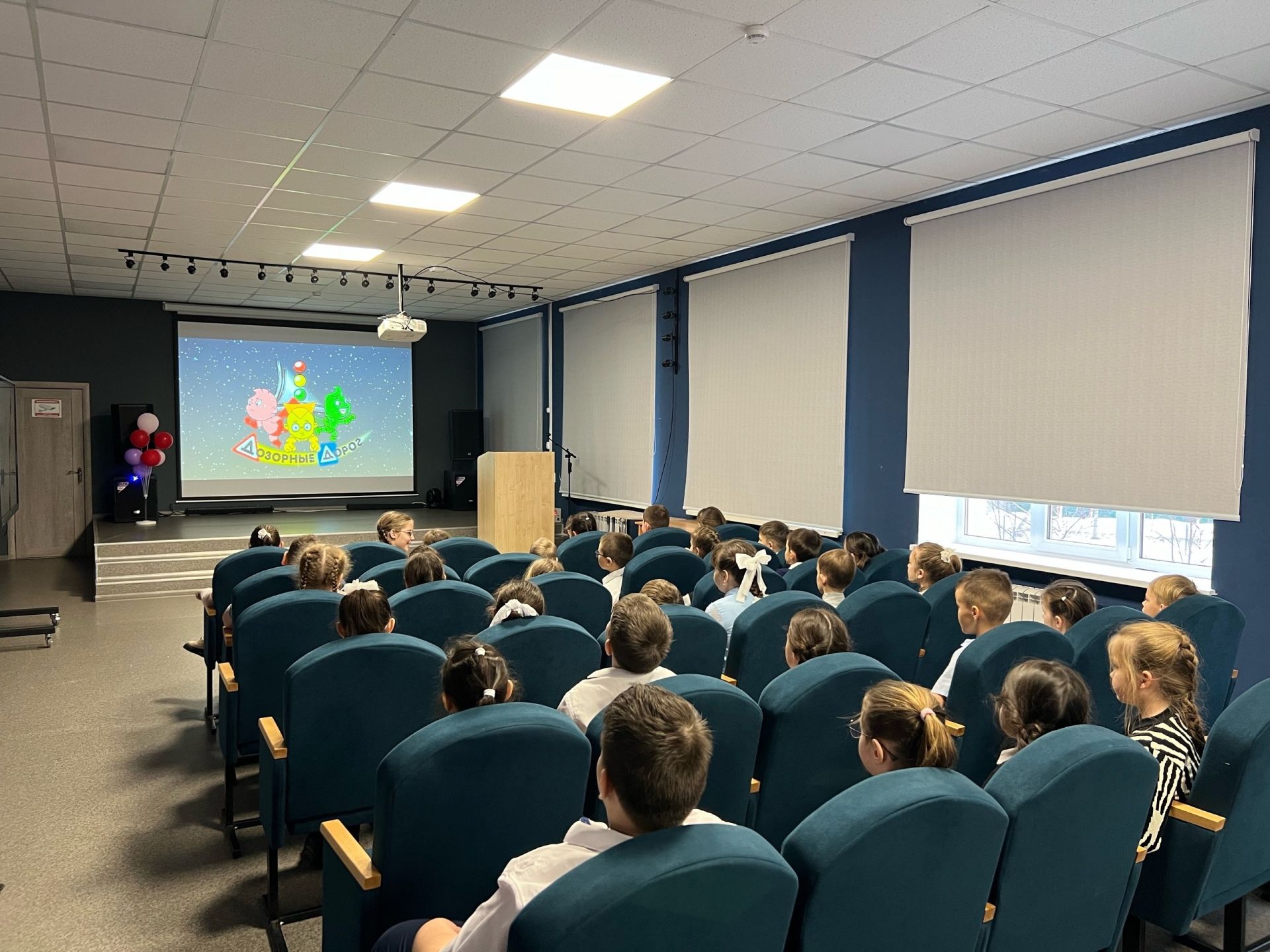Уруссинские школьники посетили мероприятие по ПДД