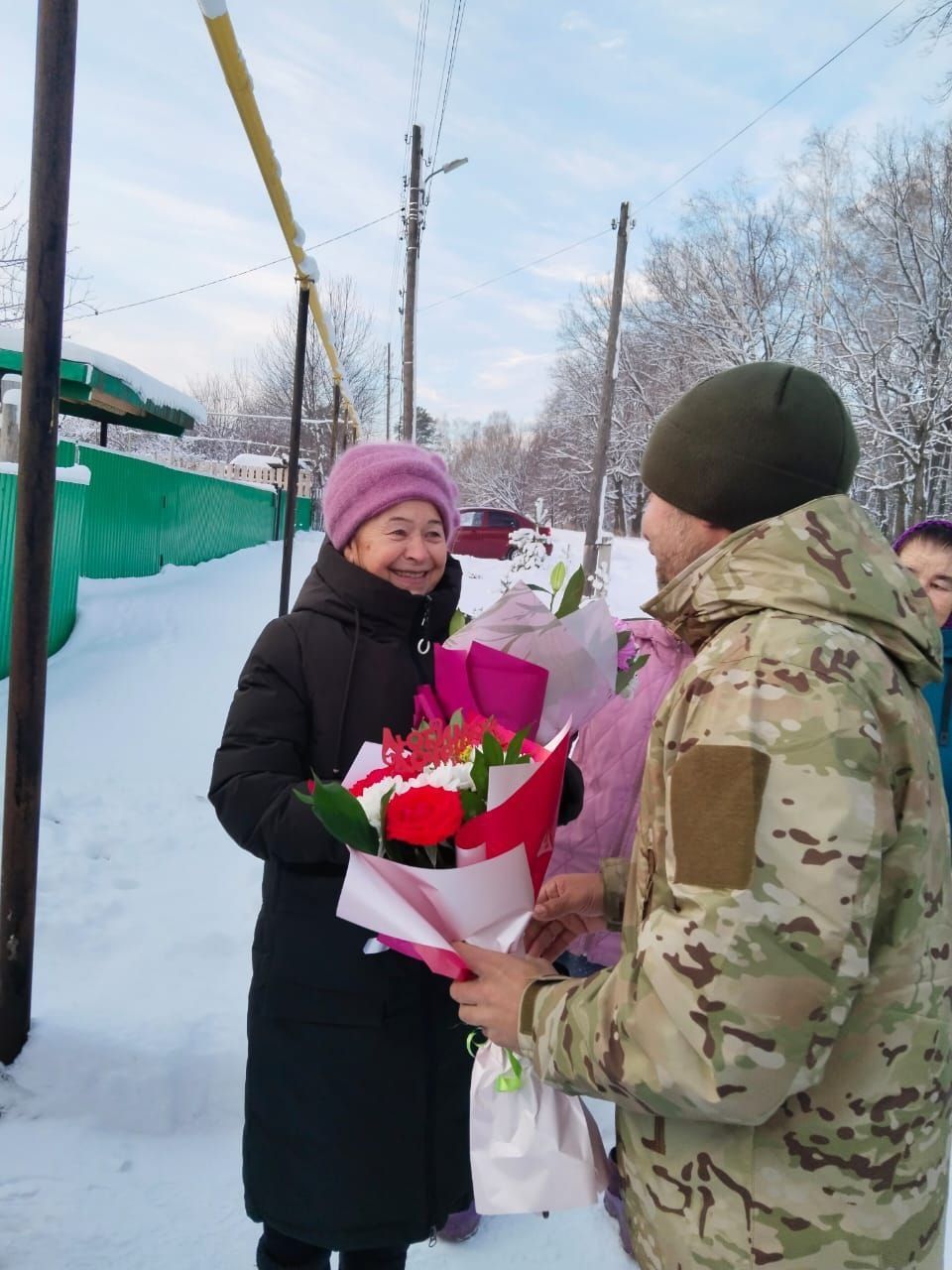 В Малых Уруссу случилась радость