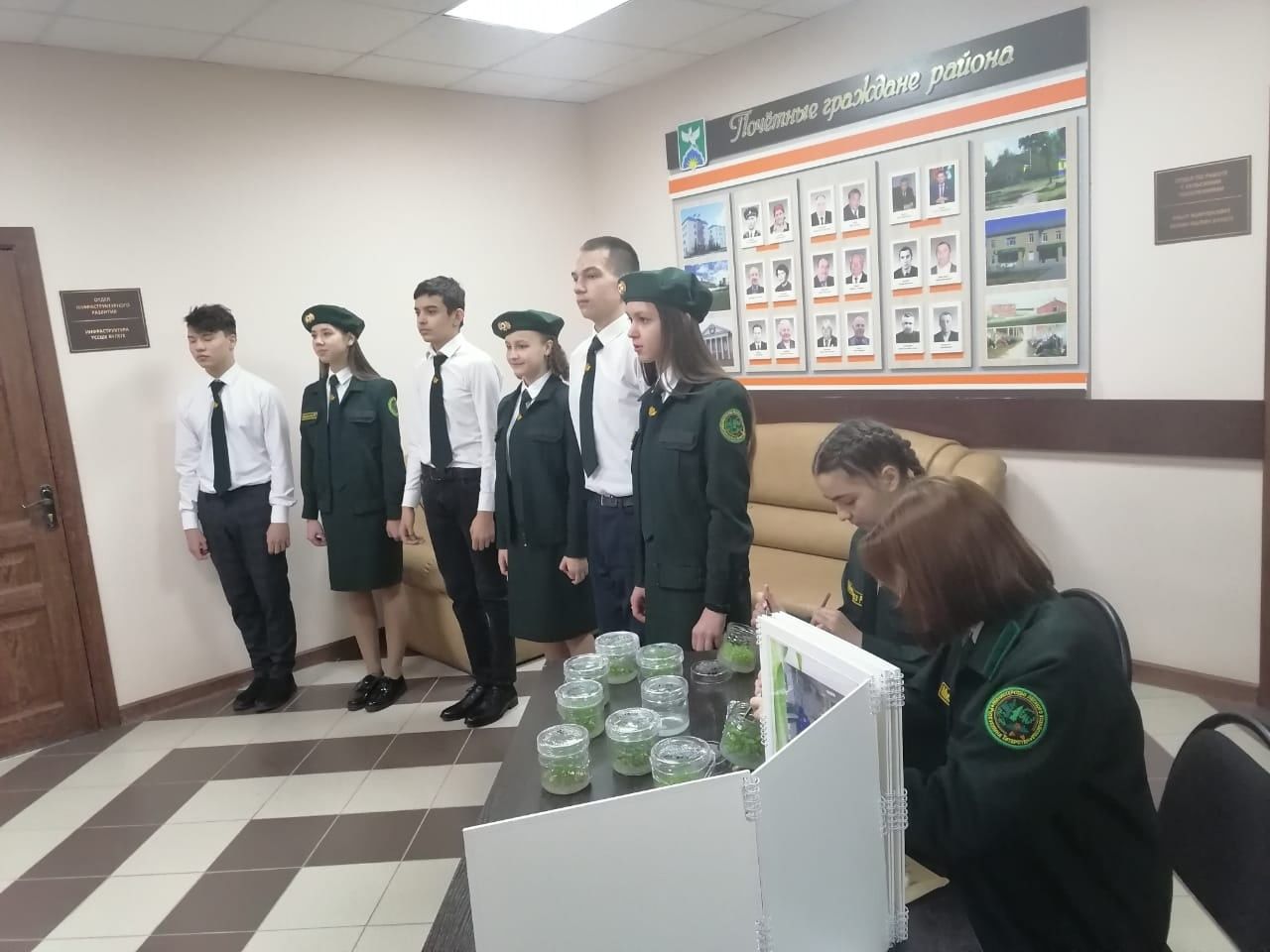 20 февраля Ютазинский район посетил заместитель министра лесного хозяйства Раис Гумеров