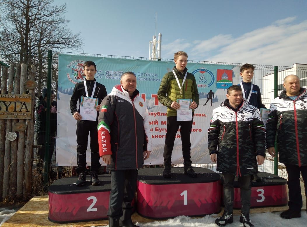 Ютазинец Искандер Латыпов - лучший лыжник района
