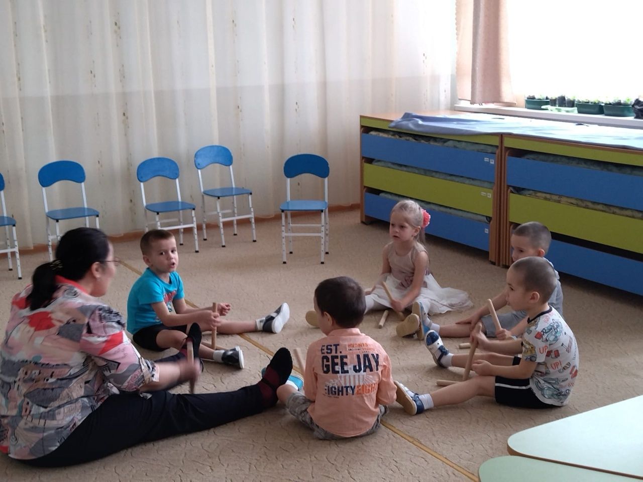 На базе Дым -Тамакского детского сада состоялся районный семинар для воспитателей