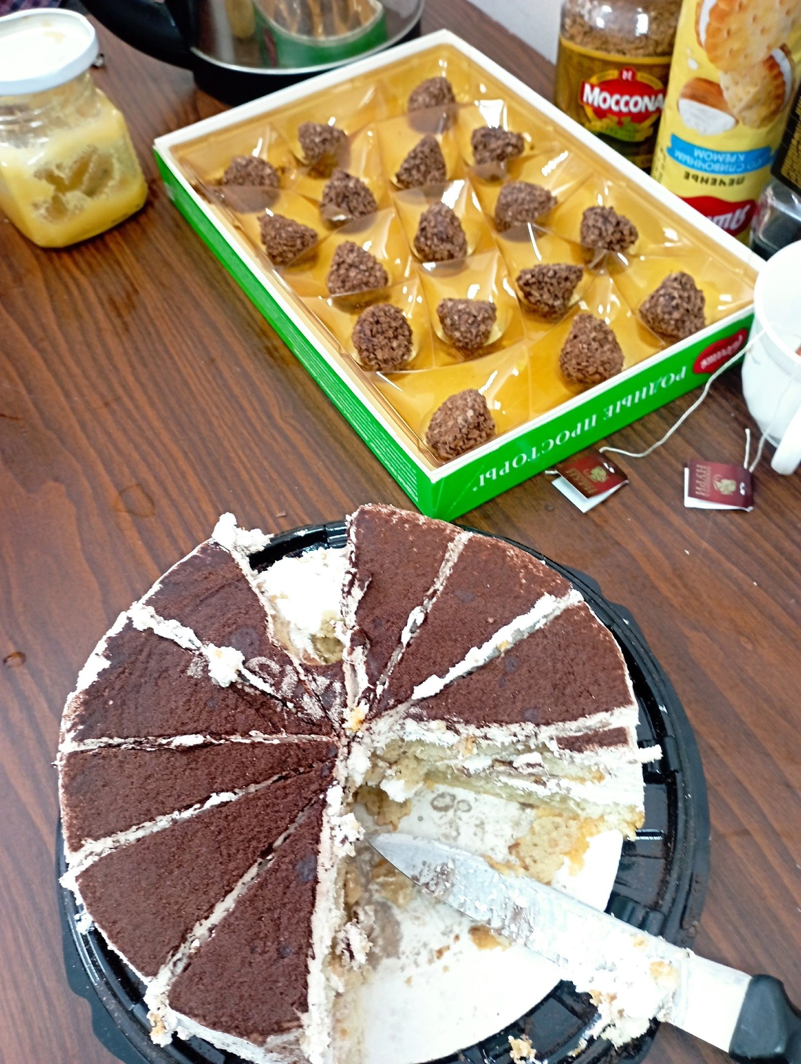 Чай с вкусняшками от наших подписчиков
