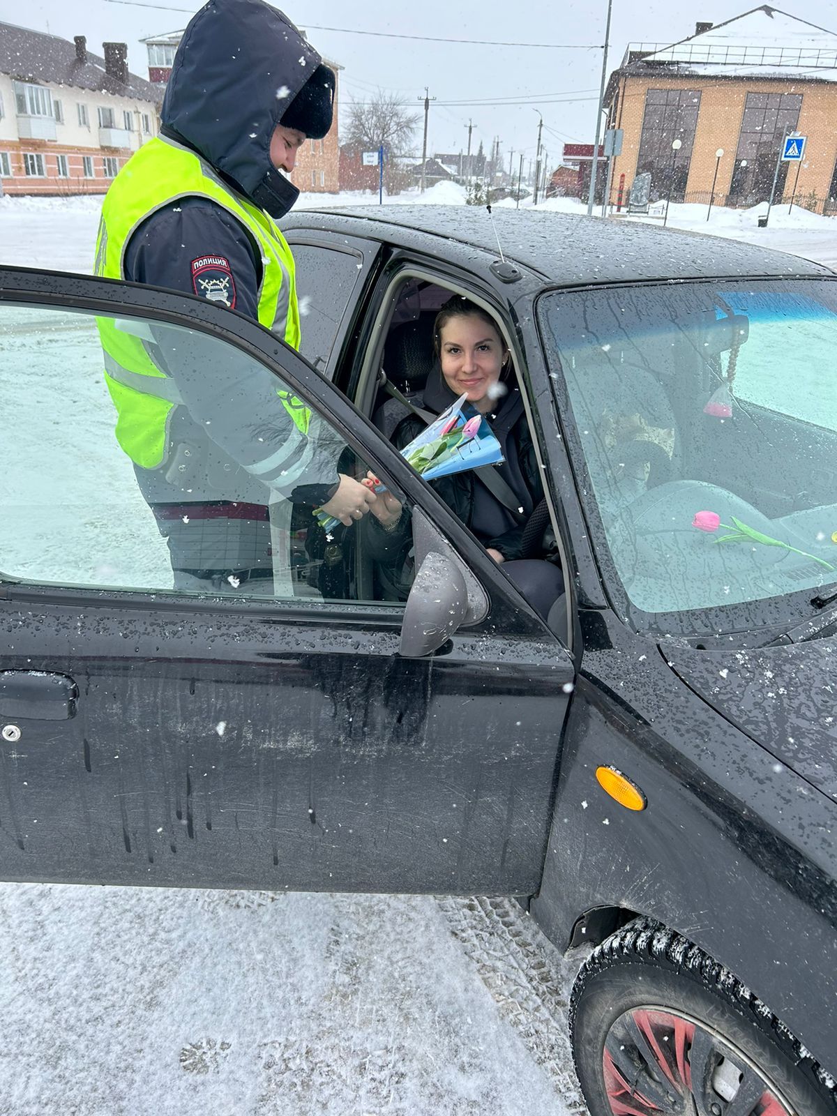 Цветы для АвтоЛеди