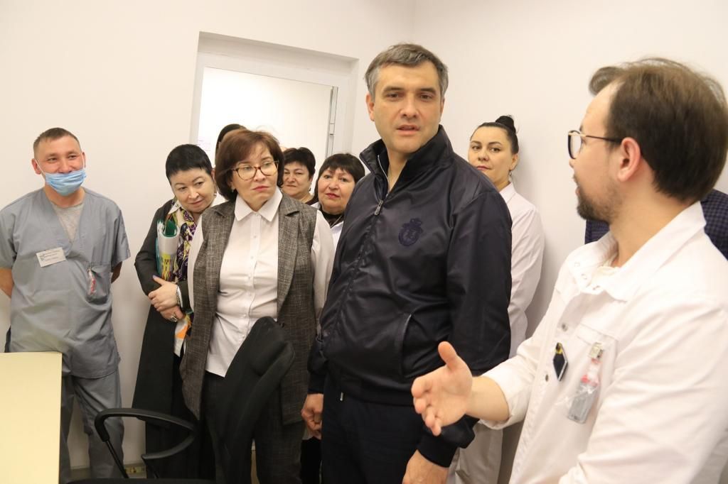 Министр выразил удовлетворение работой больницы