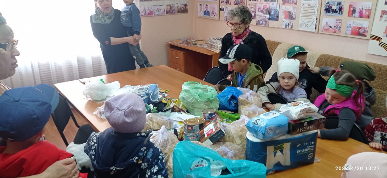 Акция «Помоги солдату СВО» прошла в детском саду №6