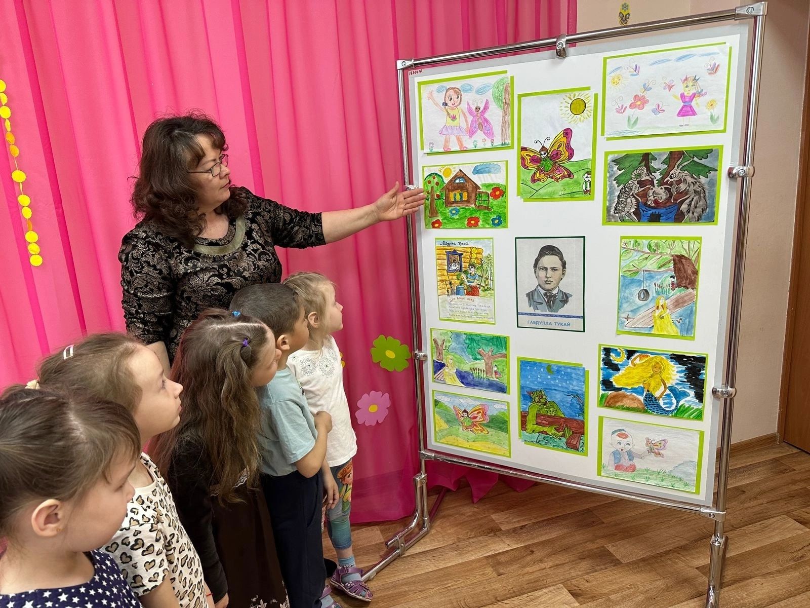 В детском саду 4 прошло мероприятие, посвященное Дню рождения Габдуллы Тукая