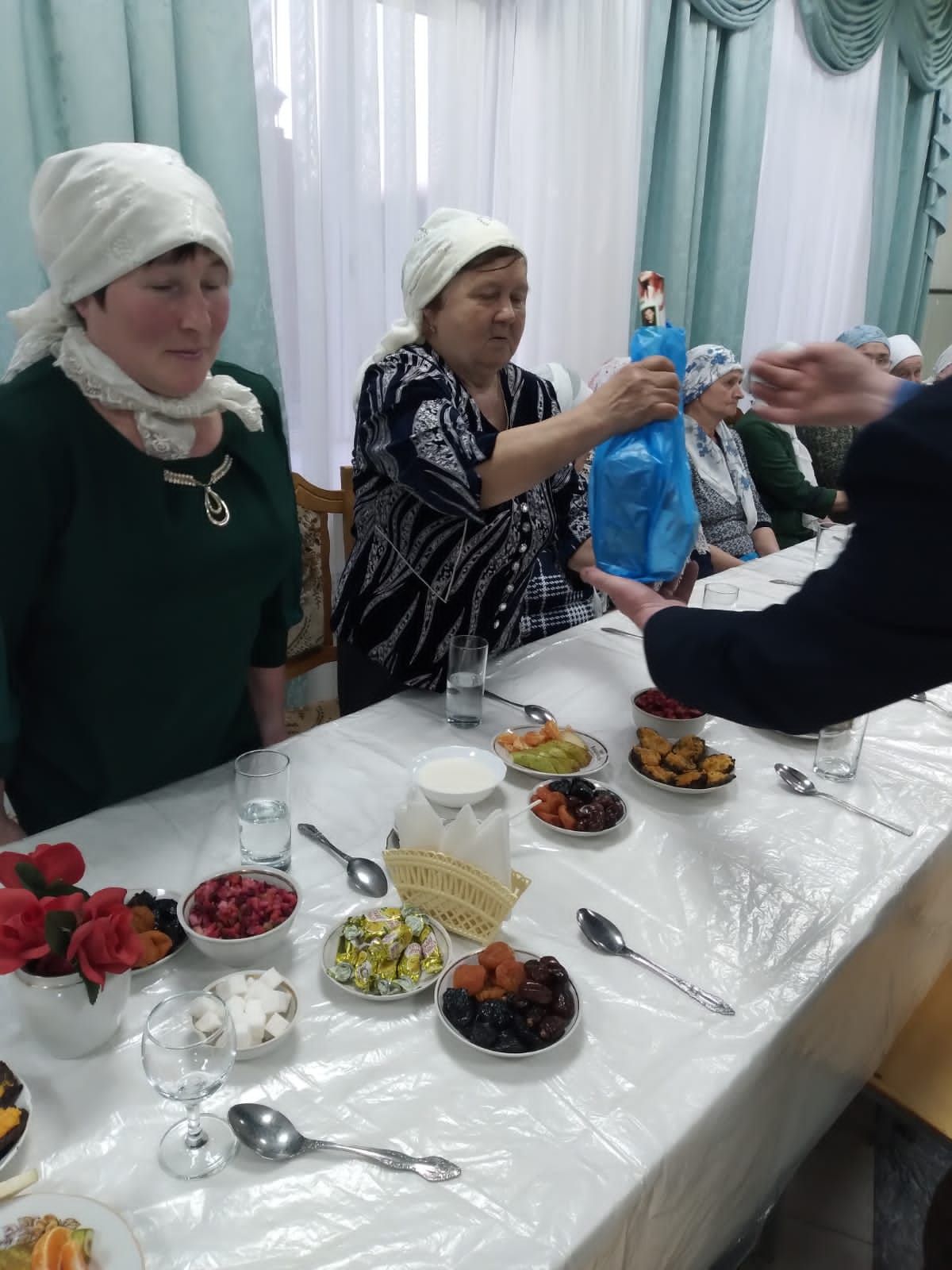 Байрякинцы организовали ифтар