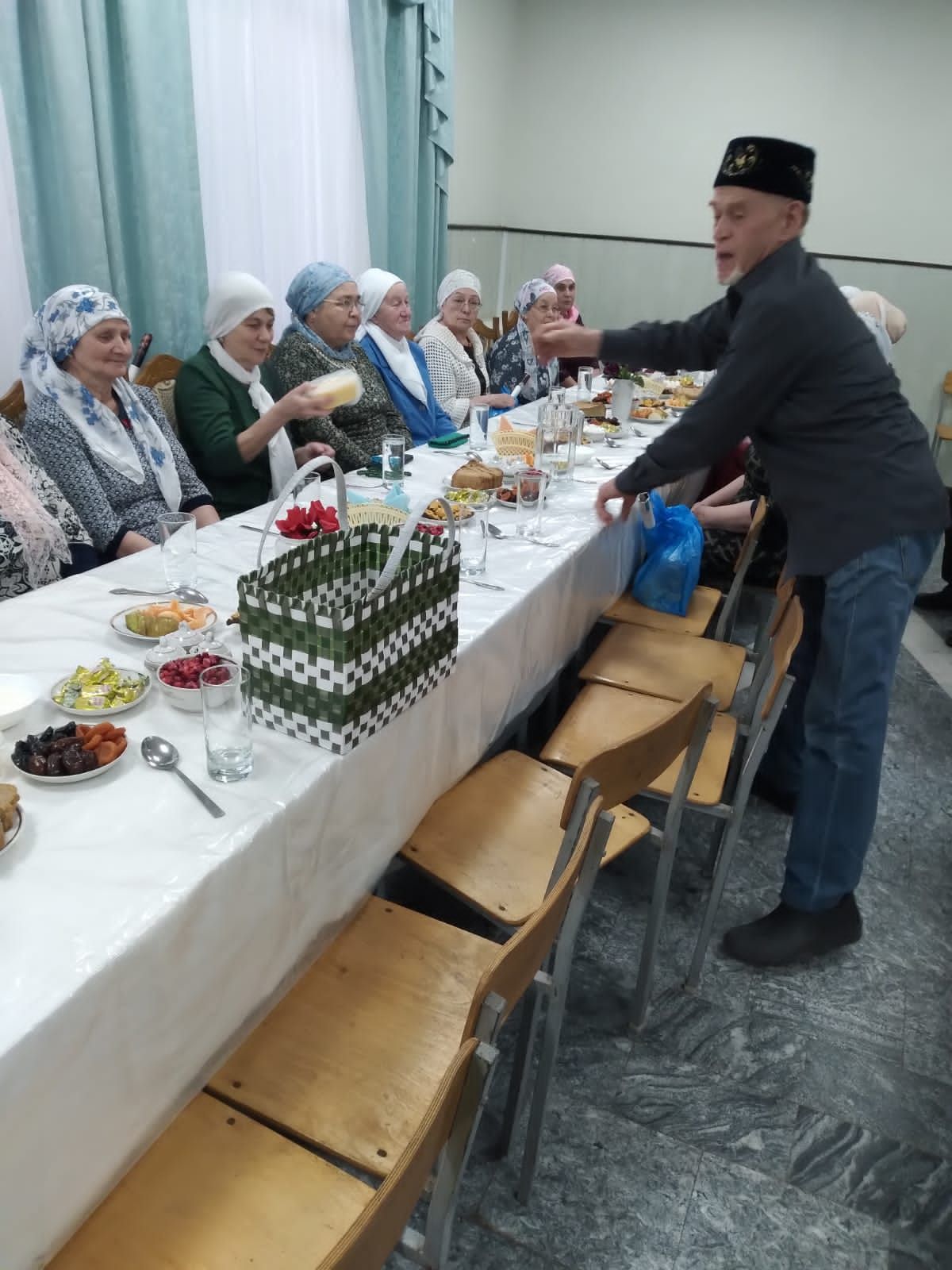 Байрякинцы организовали ифтар