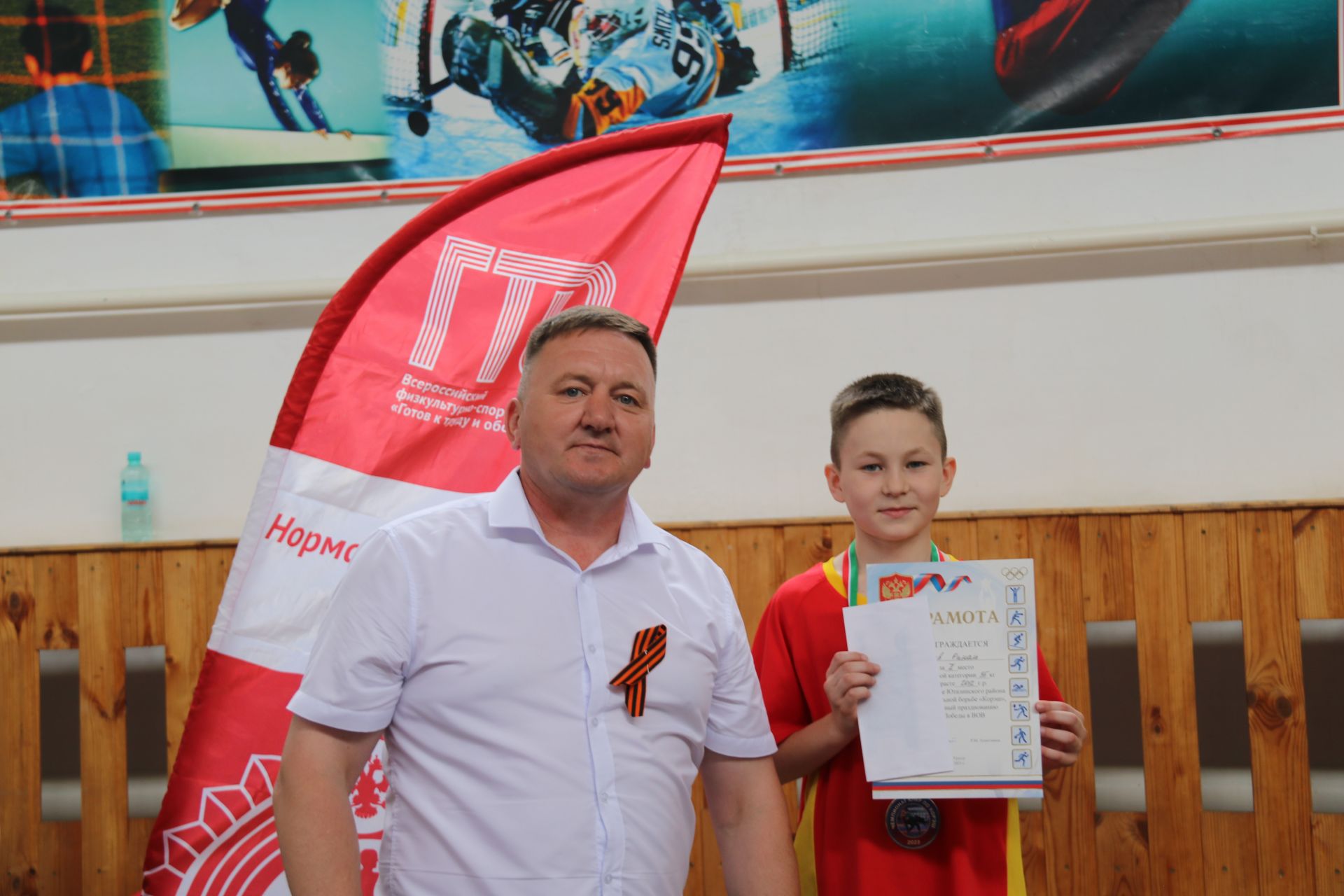 В Уруссу состоялось открытие Чемпионата Ютазинского района по национальной борьбе корэш