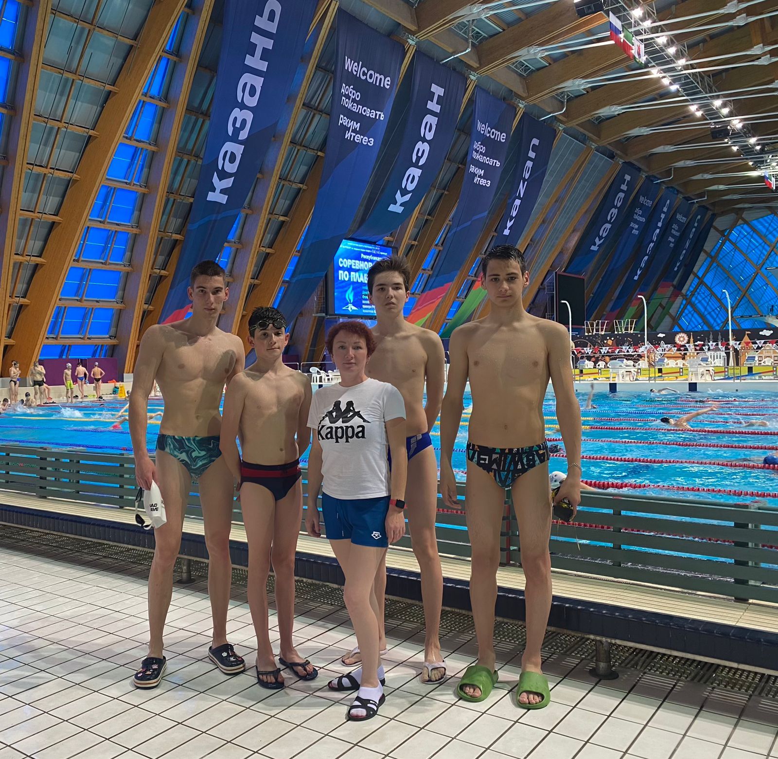 Уруссинские пловцы показали отличные результаты в Республиканском соревновании