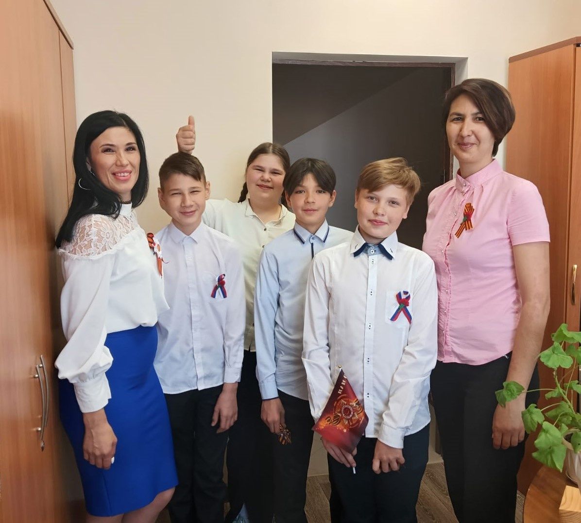 Волонтеры Ютазинского района запустили акцию «Георгиевская лента»