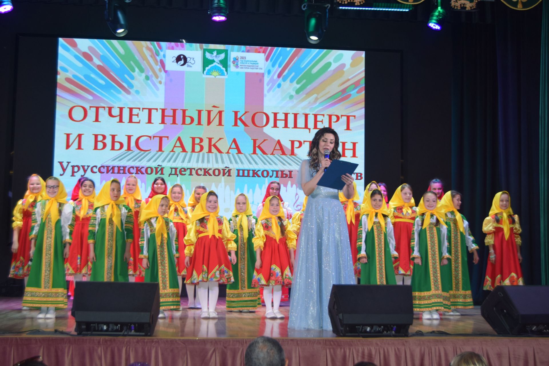 Отчетный концерт учащихся ДШИ прошел в Уруссу
