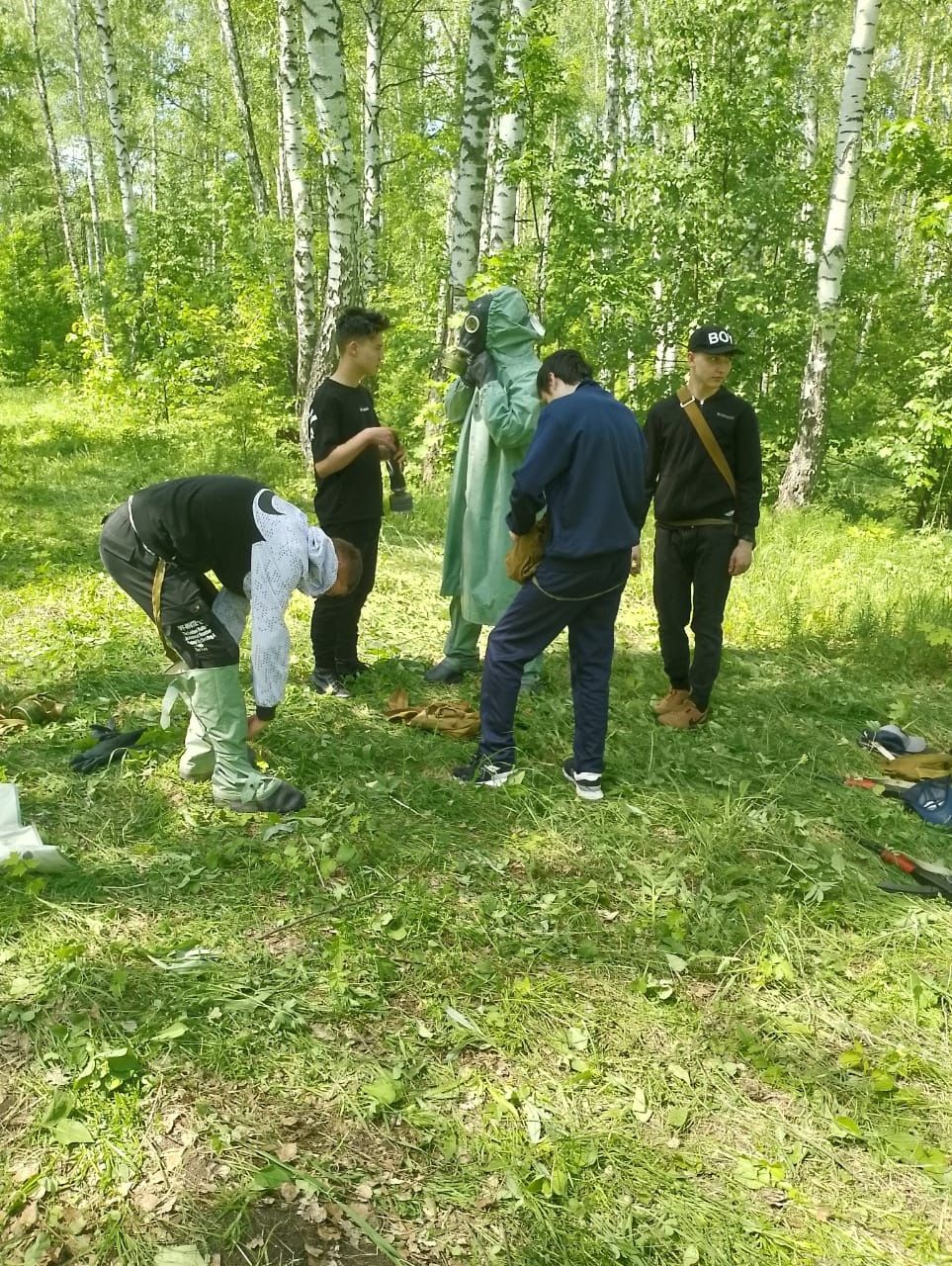 В Ютазинском районе начались военно - полевые сборы