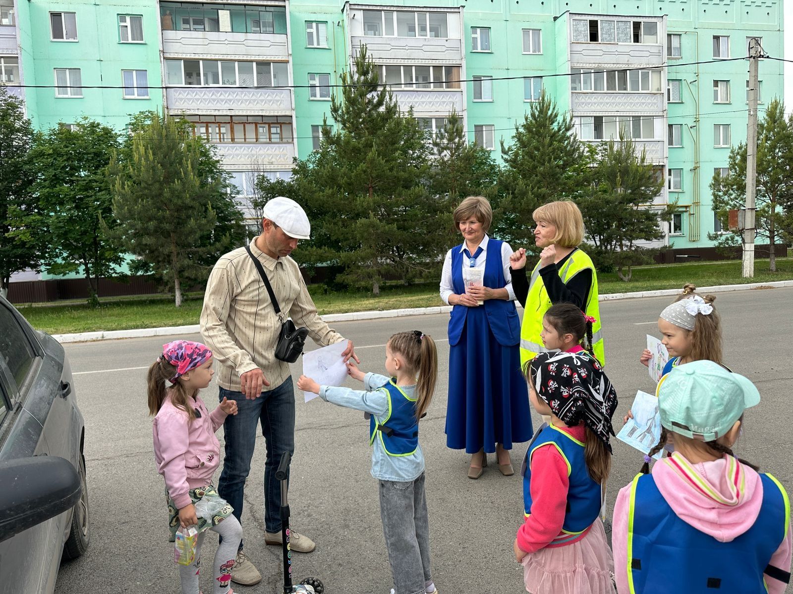 В детском саду №4 прошла акция «Письмо водителю»