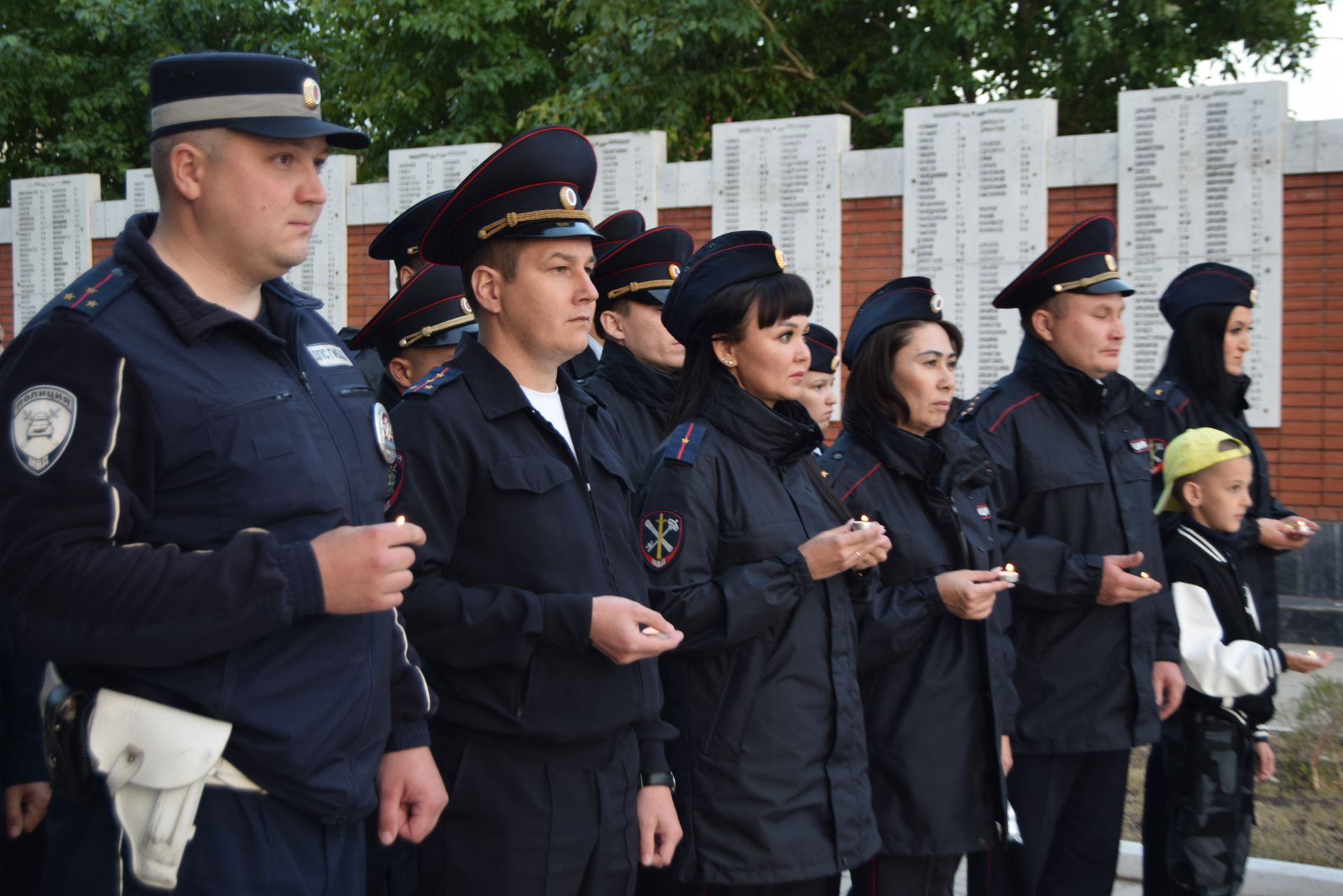 Уруссинцы зажгли «Свечу памяти»