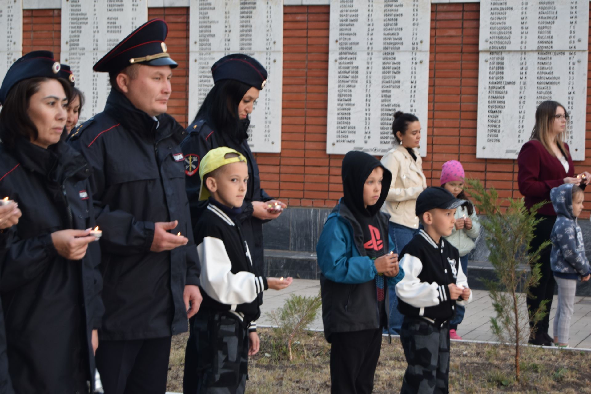 Уруссинцы зажгли «Свечу памяти»