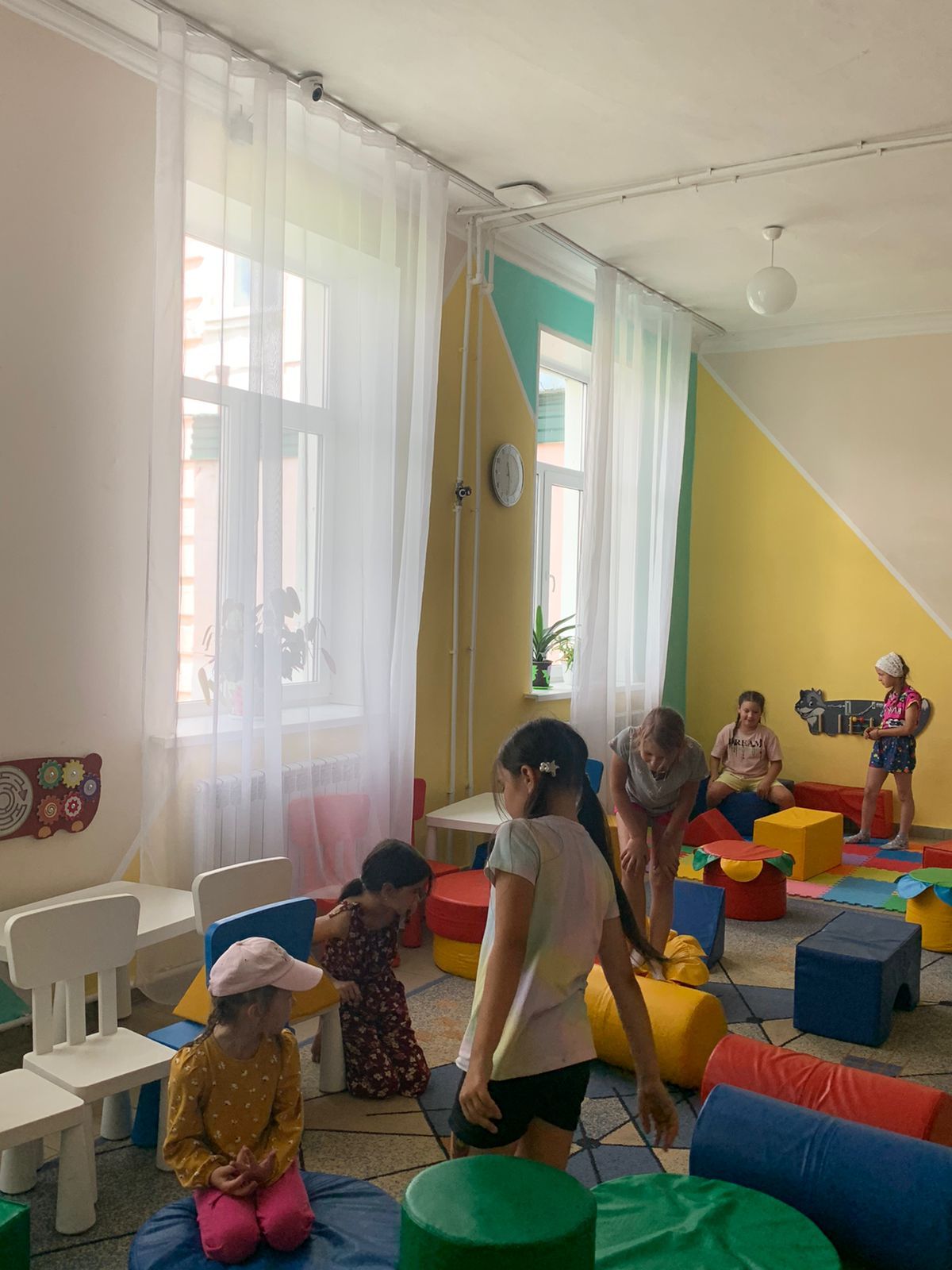 Уруссинские дети весело отдыхают летом
