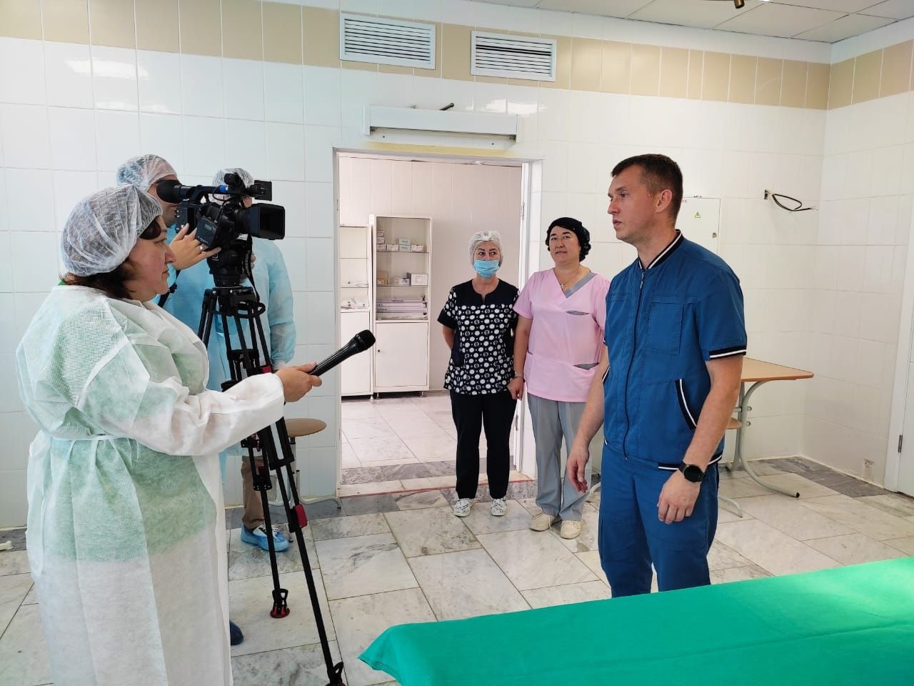 В Уруссинской центральной районной больнице побывала пресс-служба компании «Татнефть»