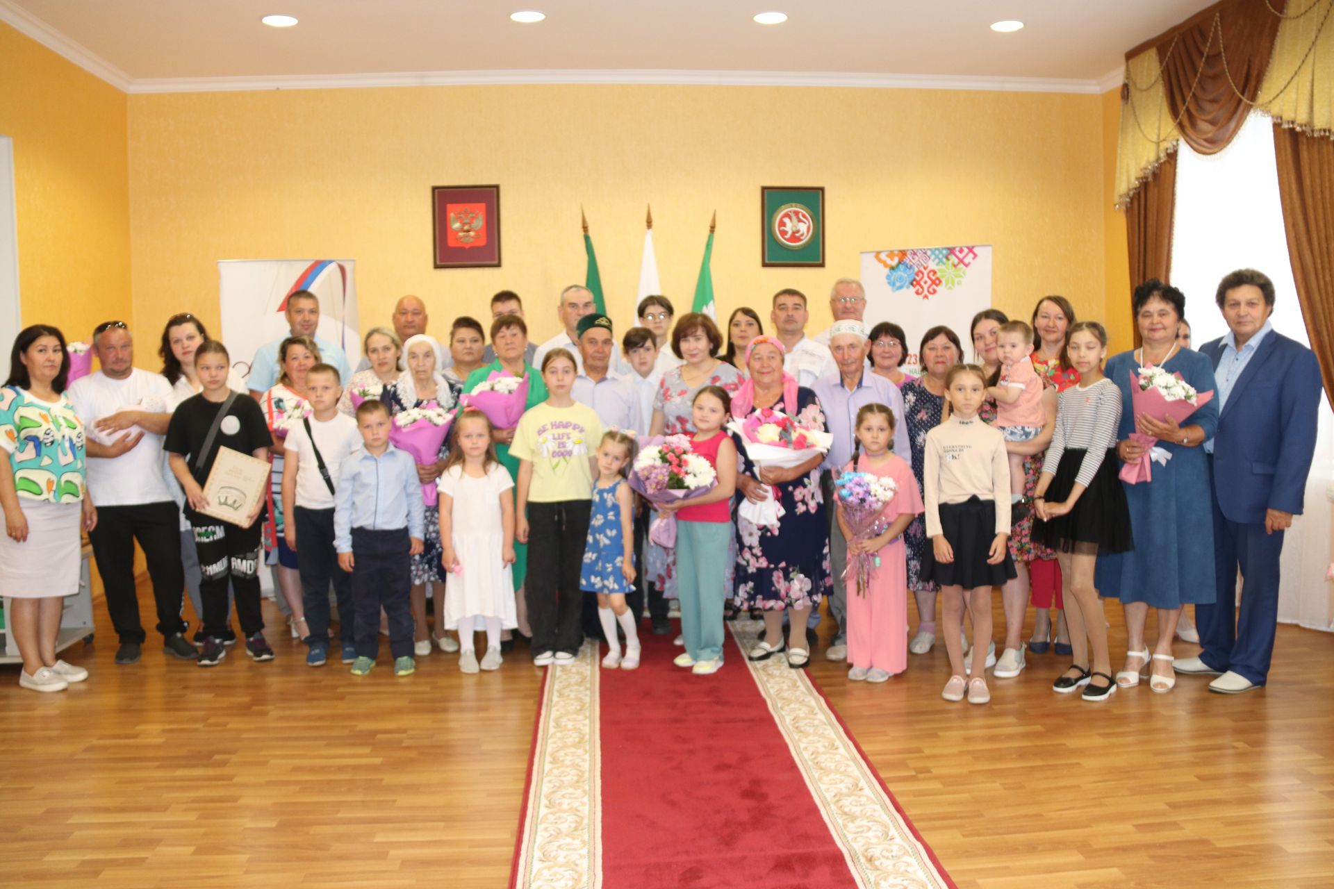В Ютазинском районе отметили День семьи, любви и верности