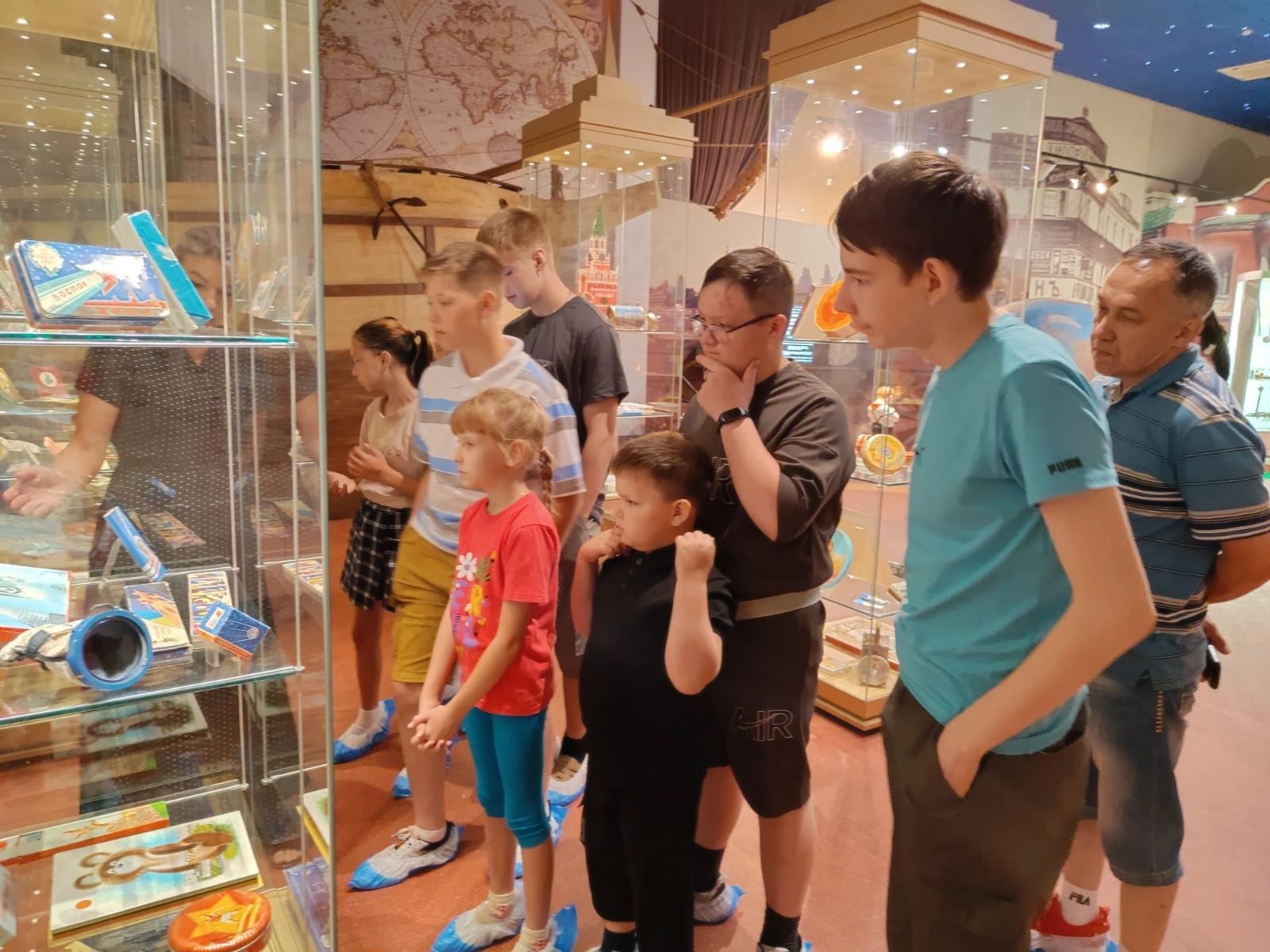 Уруссинские ребята посетили музей шоколада