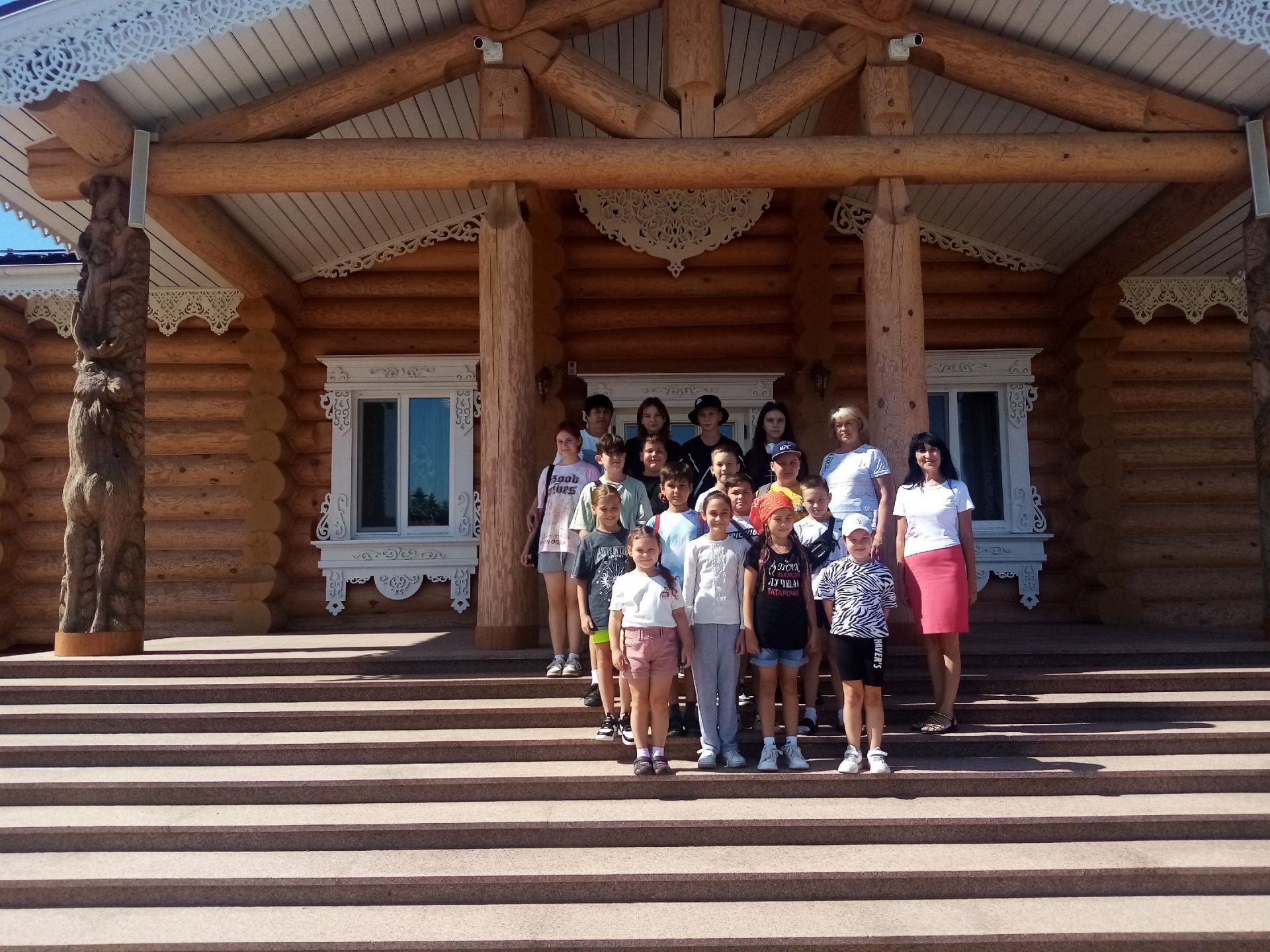 Уруссинские школьники посетили музей в Альметьевском районе