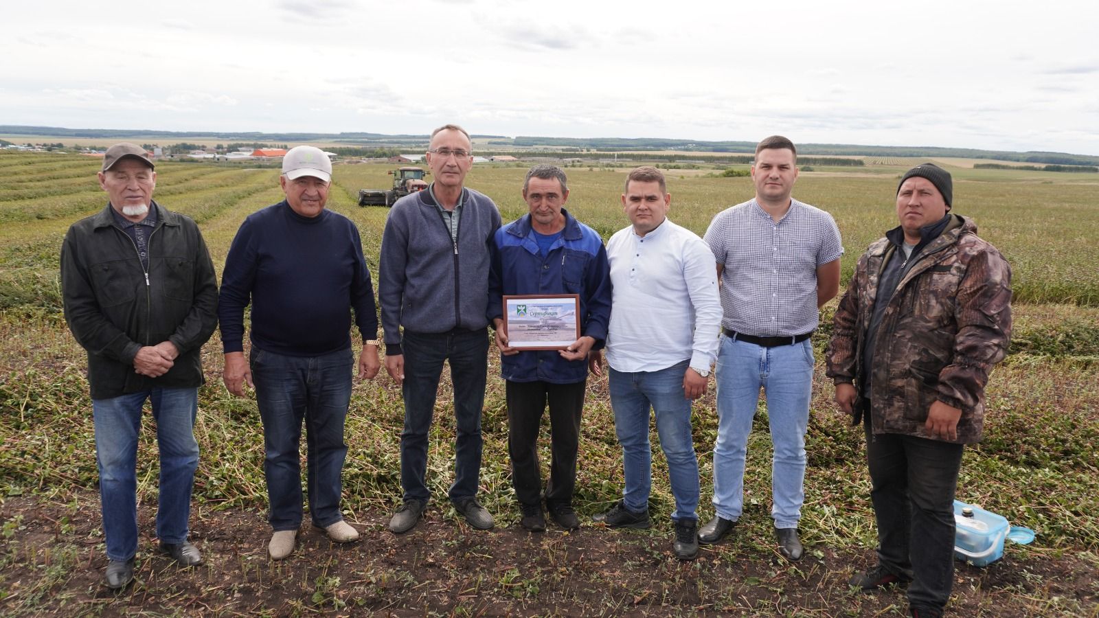 Ютазинских хлеборобов материально простимулировали