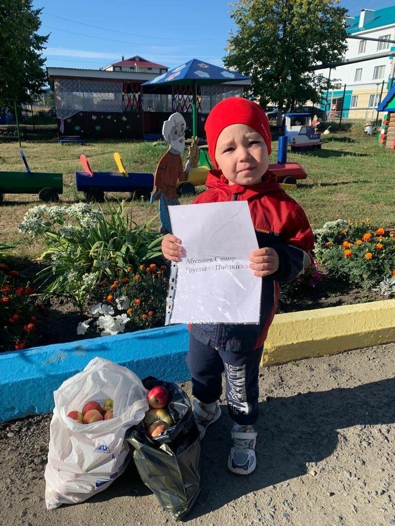 В Буинске ребята детского сада вырастили овощи для бойцов спецоперации