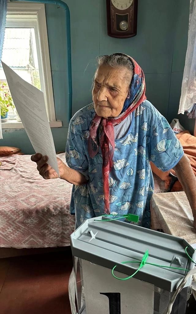 Самому старшему избирателю Абсалямово — 98 лет