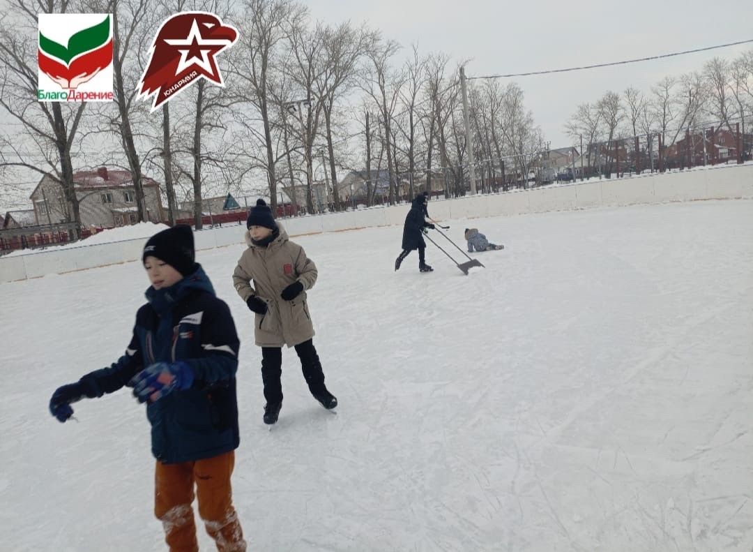 «Снежный десант» в Ютазинском районе