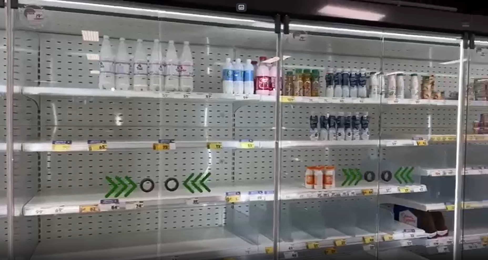 Снегопады в Казани вызвали дефицит продуктов