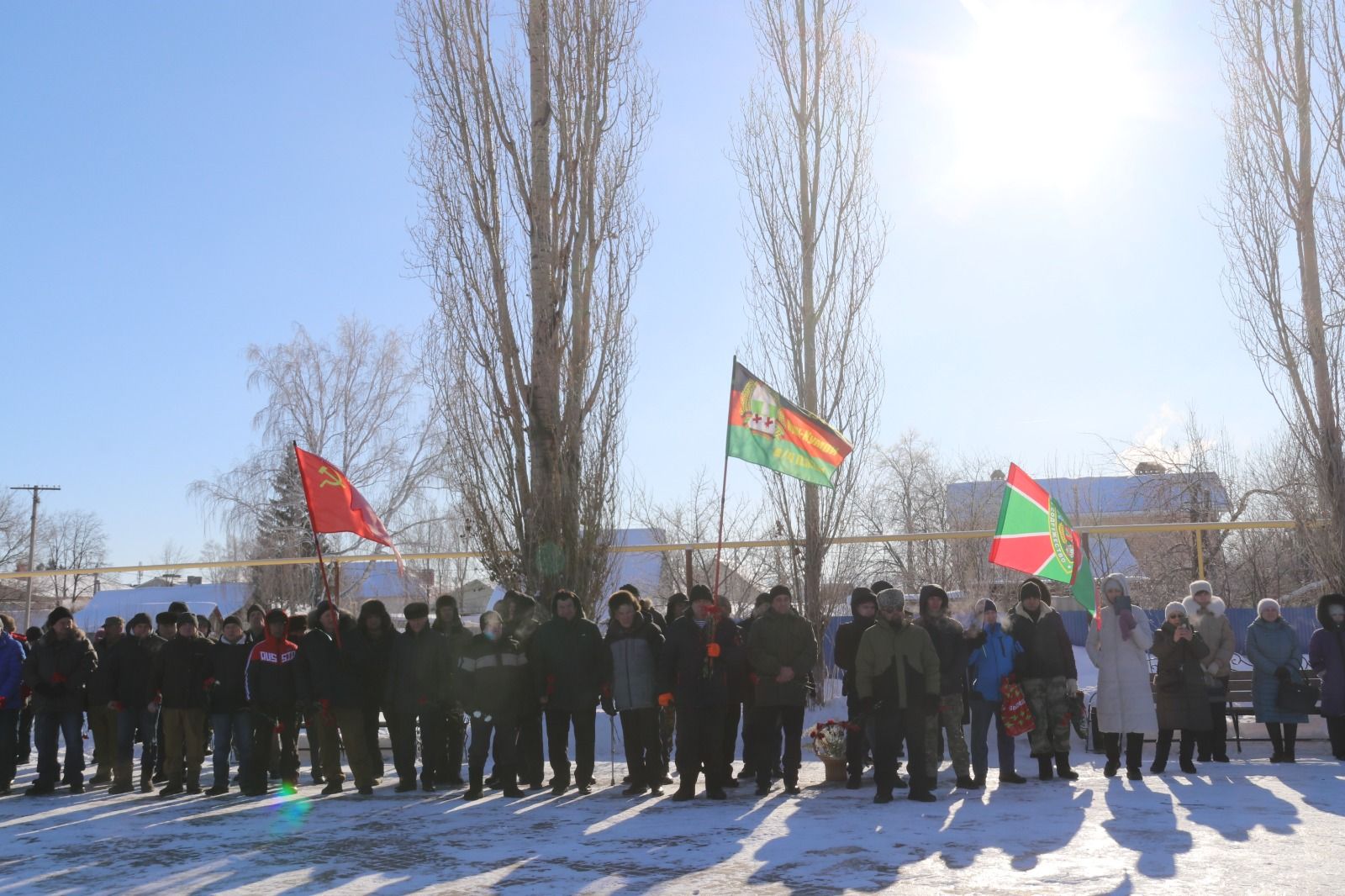 В Уруссу состоялся митинг, посвященный 35-годовщине вывода советских войск из Афганистана