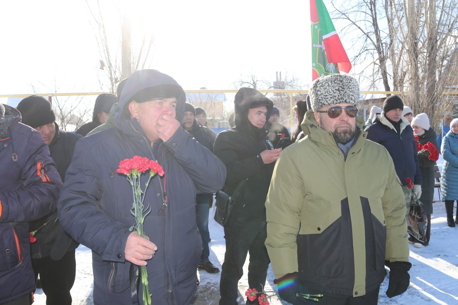 В Уруссу состоялся митинг, посвященный 35-годовщине вывода советских войск из Афганистана